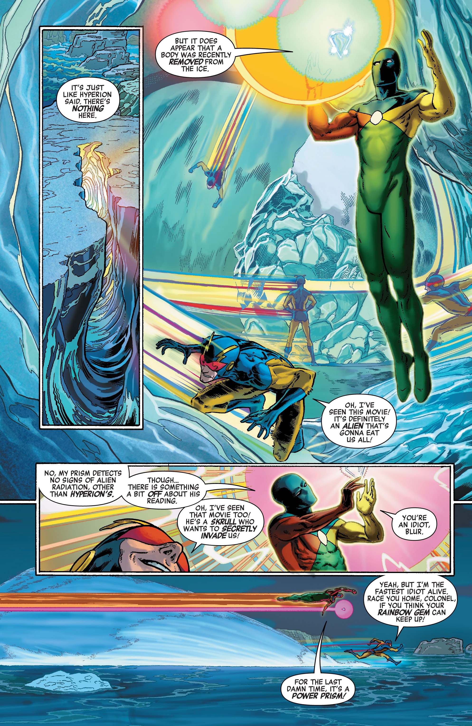 Read online Heroes Reborn (2021) comic -  Issue #7 - 9
