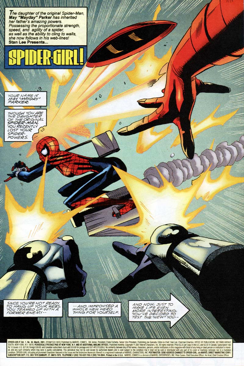 Read online Spider-Girl (1998) comic -  Issue #30 - 2