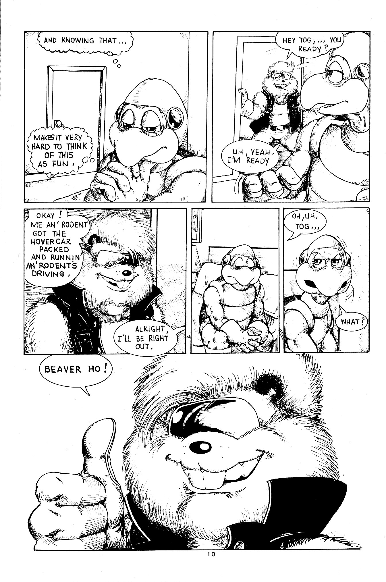 Read online Space Beaver comic -  Issue #4 - 12