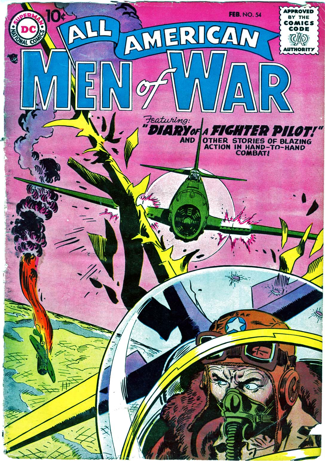 Read online All-American Men of War comic -  Issue #54 - 1