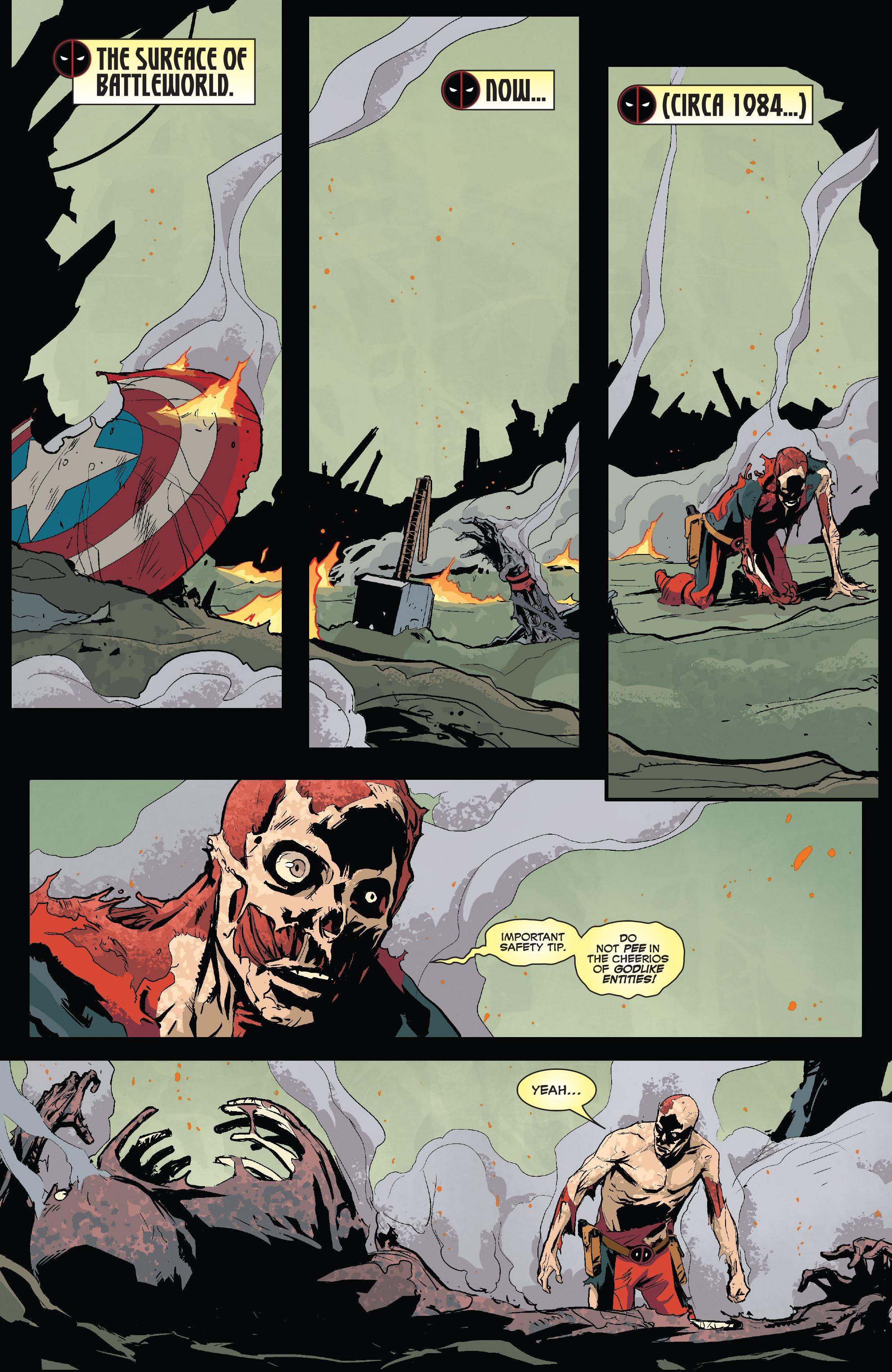 Read online Deadpool's Secret Secret Wars comic -  Issue #1 - 6