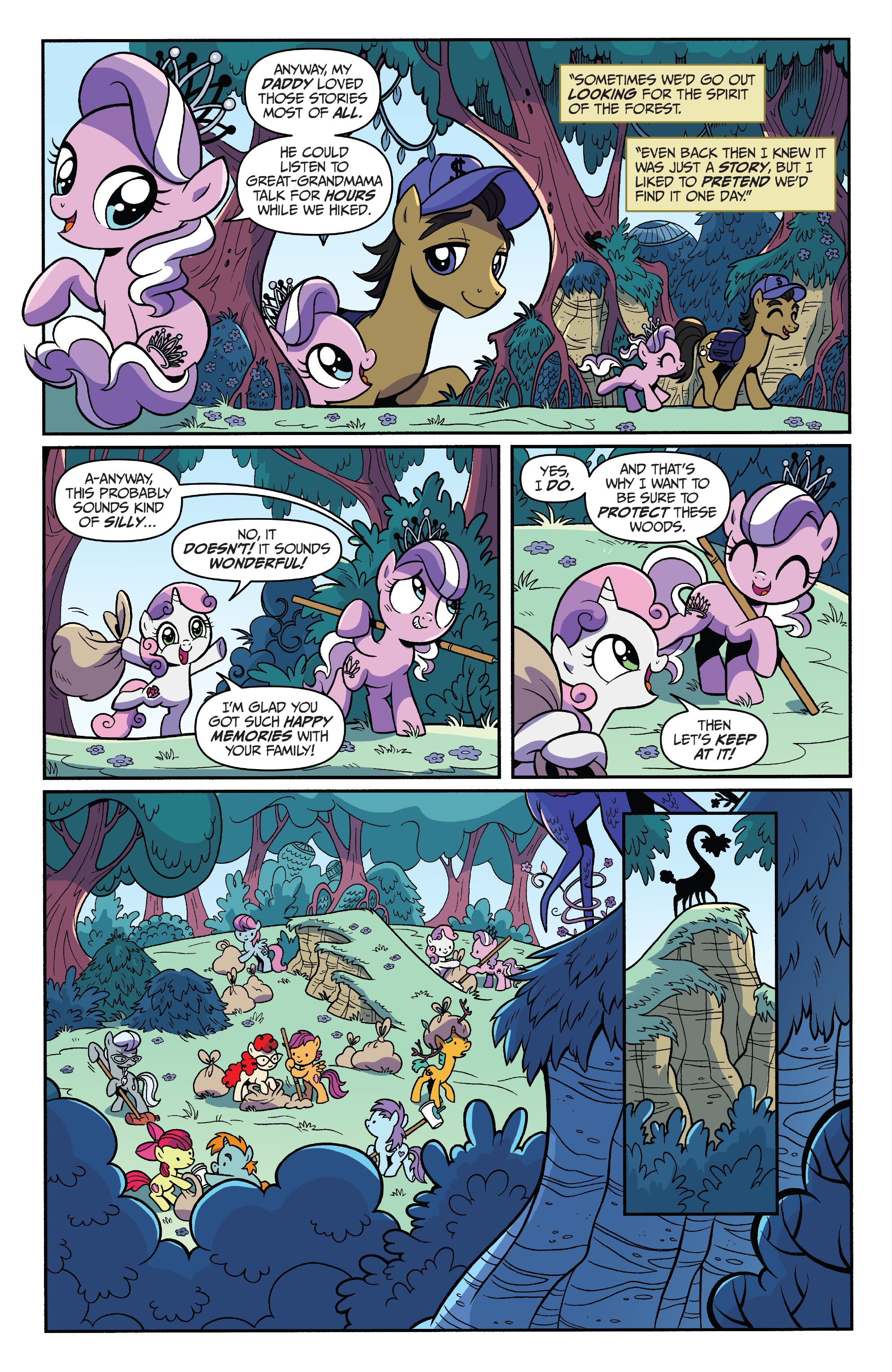 Read online My Little Pony: Spirit of the Forest comic -  Issue #1 - 9