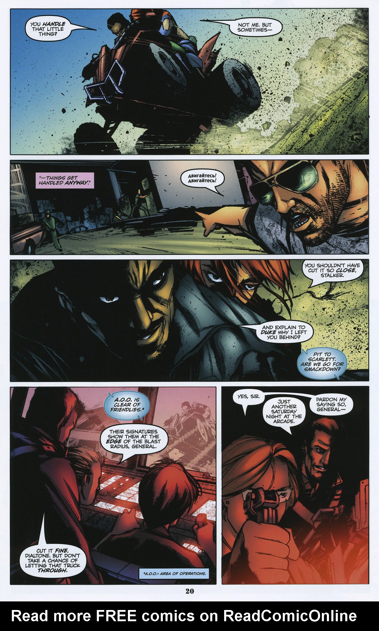 Read online G.I. Joe: Origins comic -  Issue #6 - 22