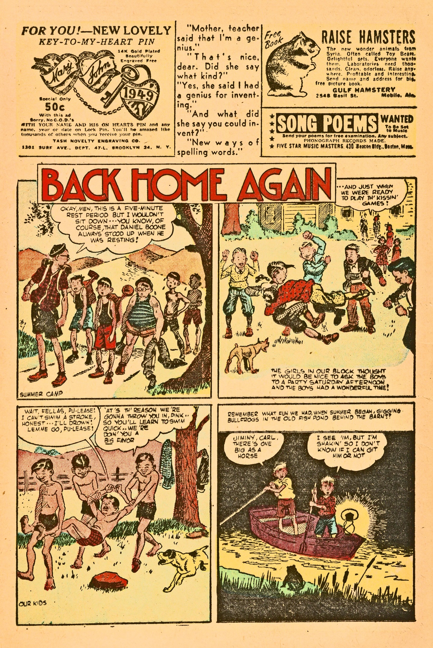 Read online Tip Topper Comics comic -  Issue #1 - 37