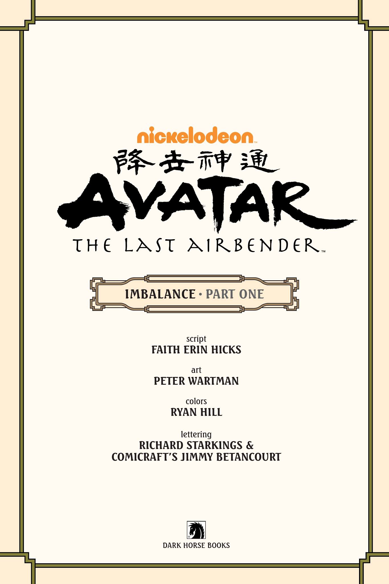 Read online Nickelodeon Avatar: The Last Airbender - Imbalance comic -  Issue # TPB 1 - 4