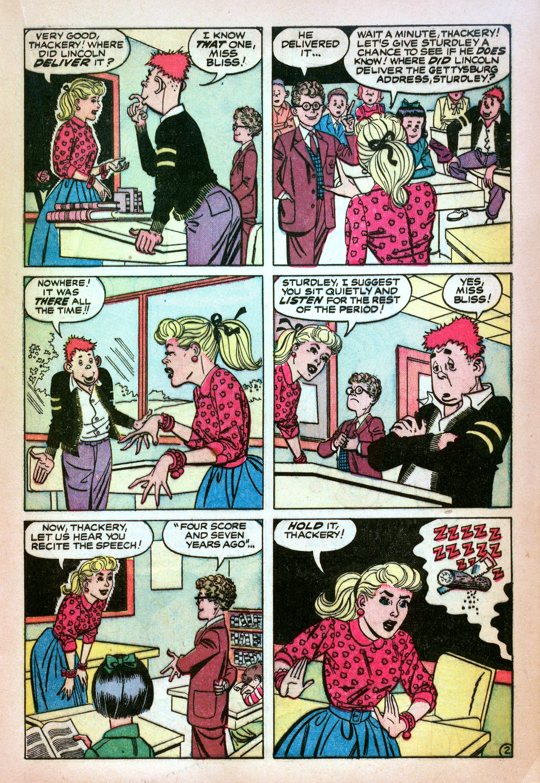 Read online Meet Miss Bliss comic -  Issue #1 - 21