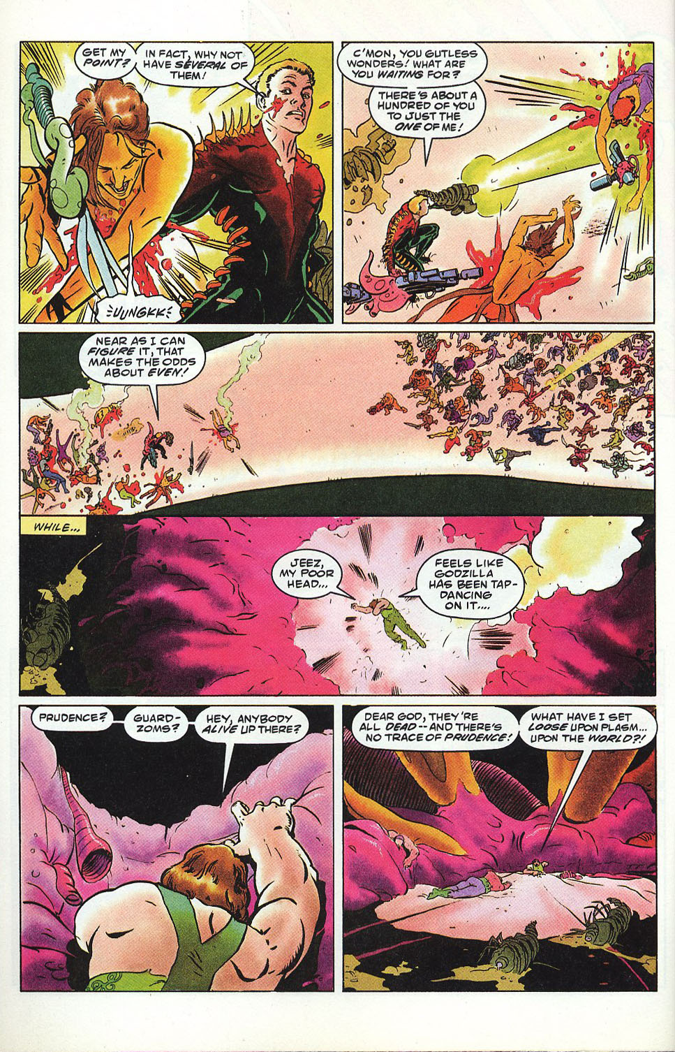 Read online Warriors of Plasm comic -  Issue #6 - 15