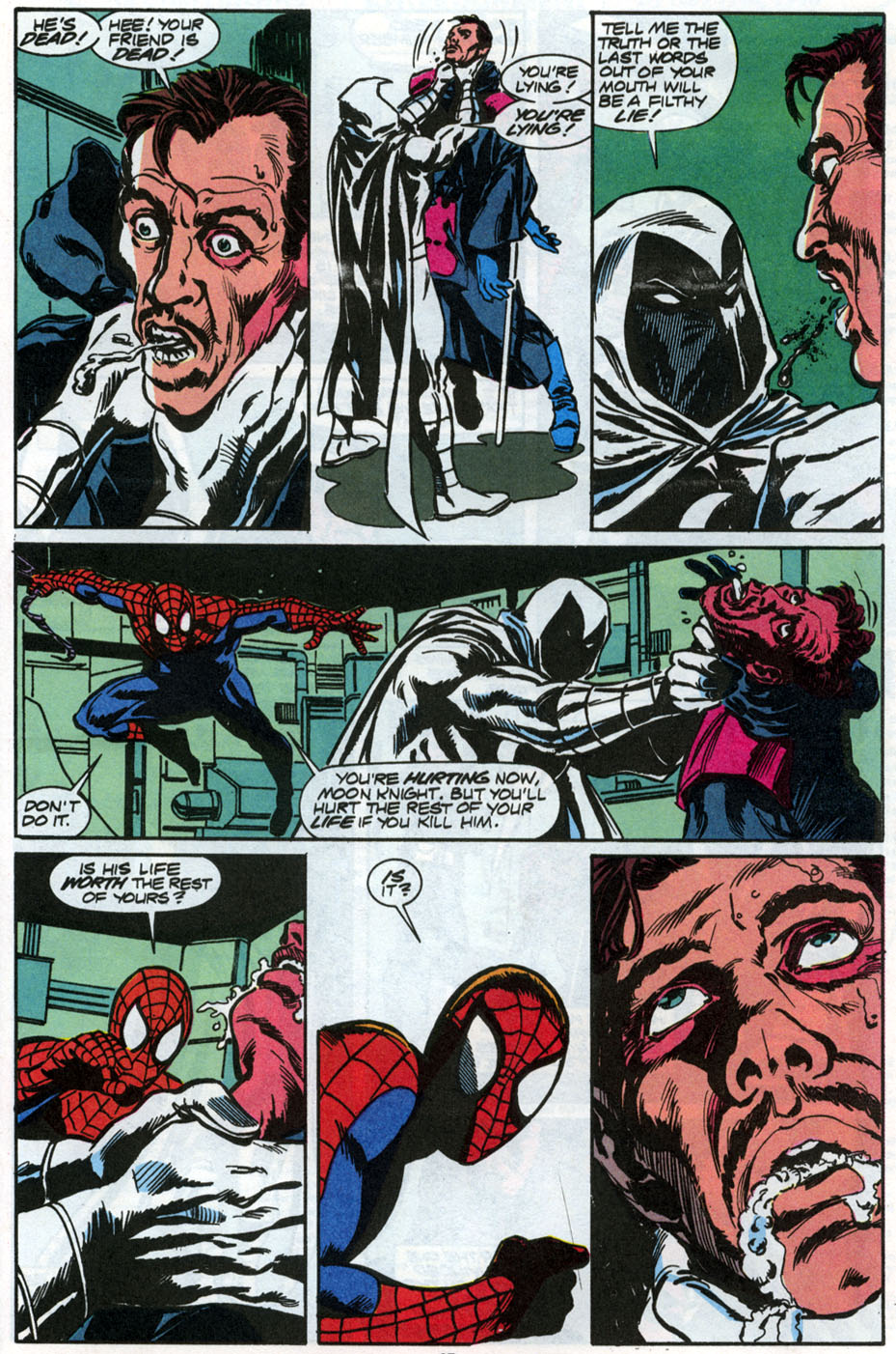 Read online Marc Spector: Moon Knight comic -  Issue #21 - 21