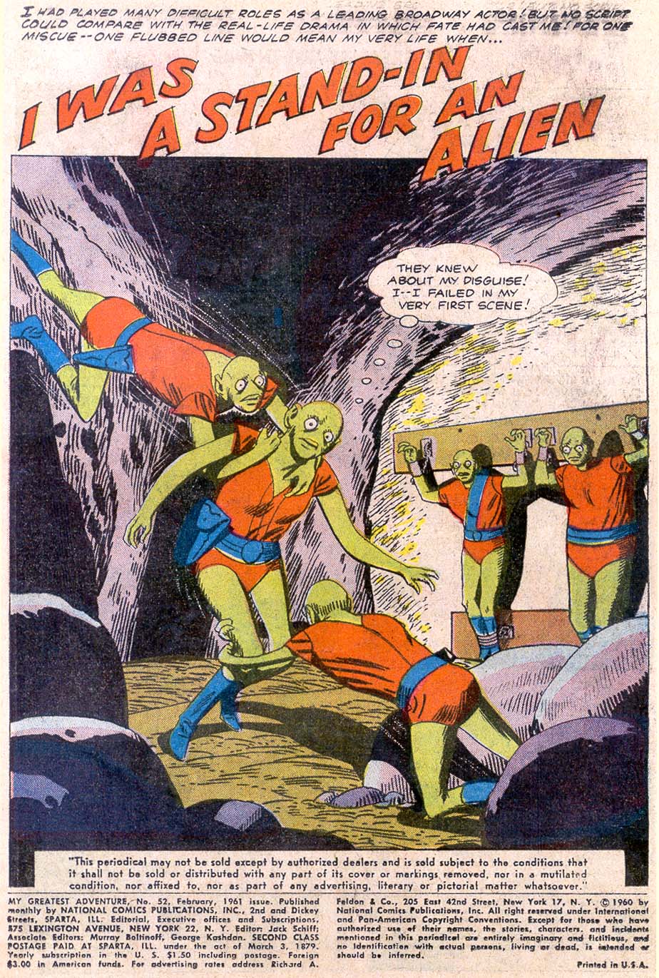Read online My Greatest Adventure comic -  Issue #52 - 3