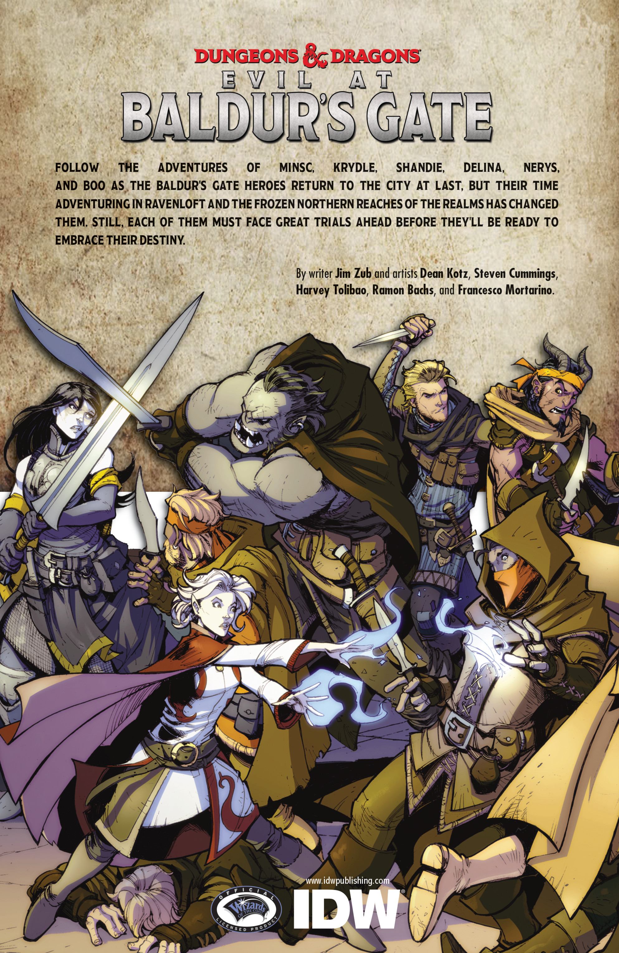 Read online Dungeons & Dragons: Evil At Baldur's Gate comic -  Issue # _TPB - 121