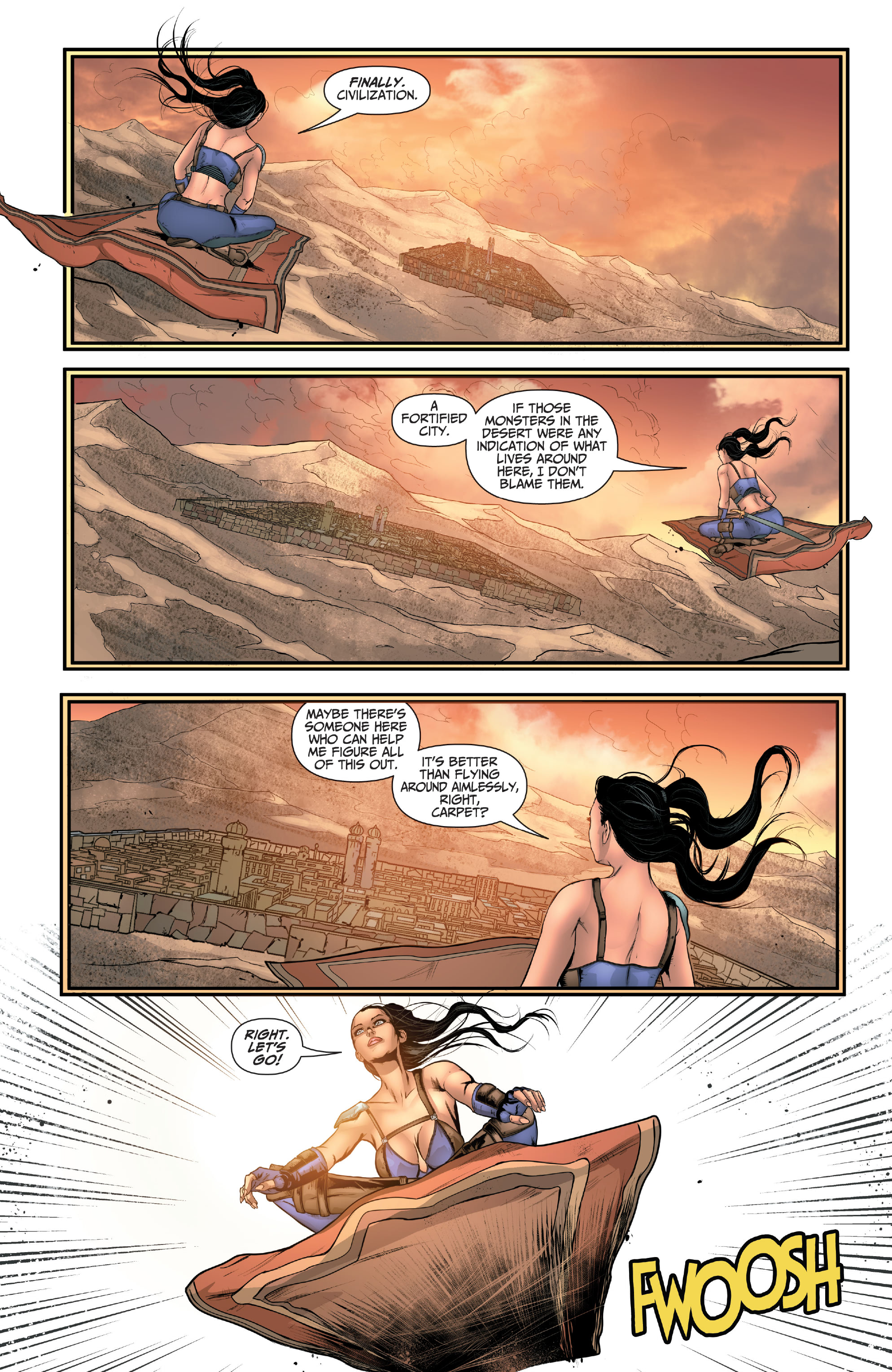 Read online Myths & Legends Quarterly: Jasmine comic -  Issue # Full - 16