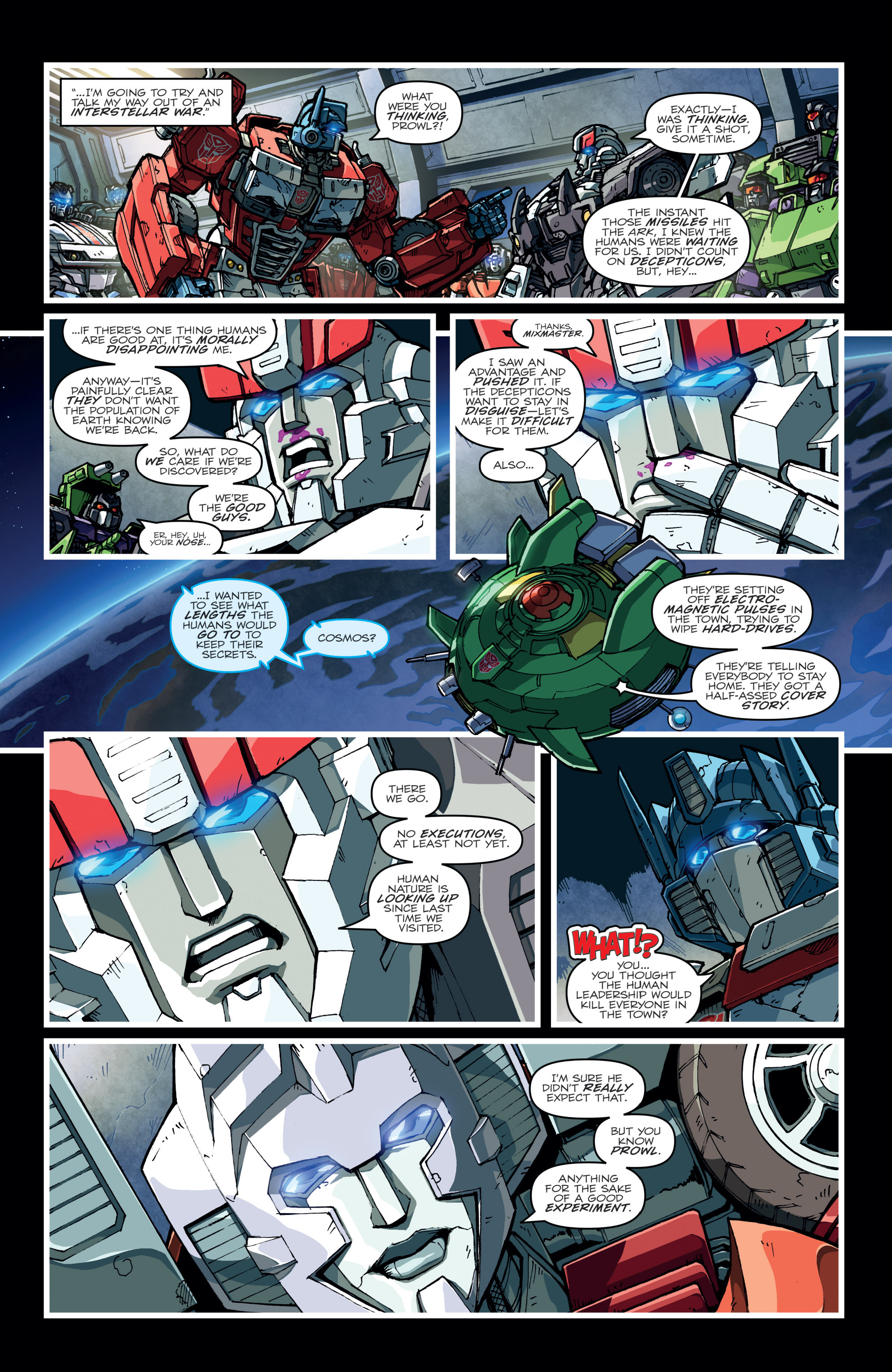 Read online Transformers: Robots In Disguise (2012) comic -  Issue #30 - 19