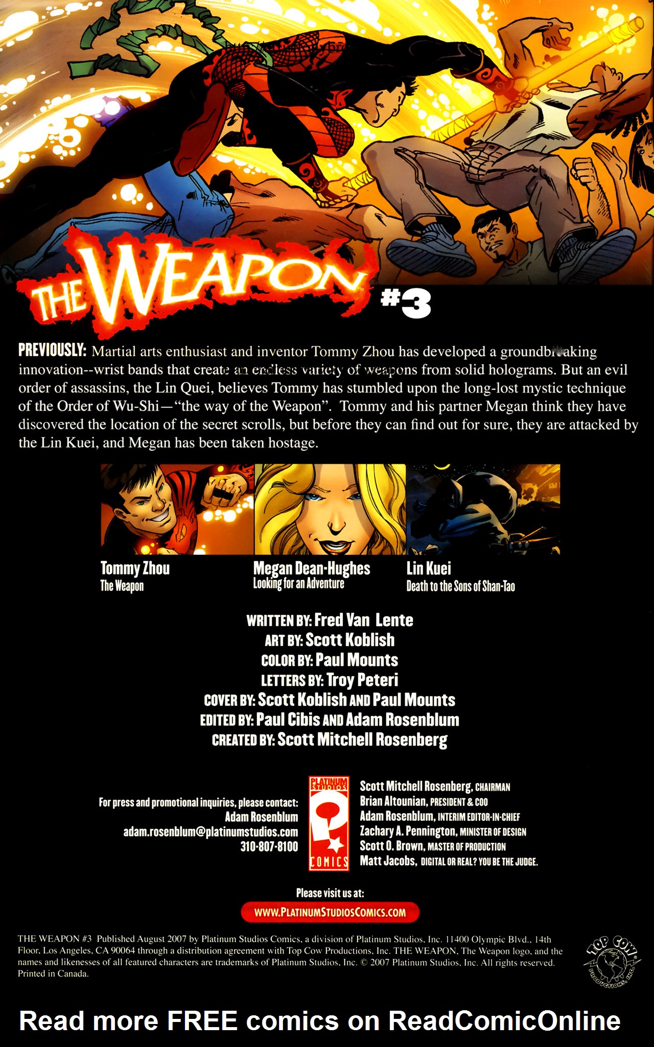 Read online The Weapon comic -  Issue #3 - 2