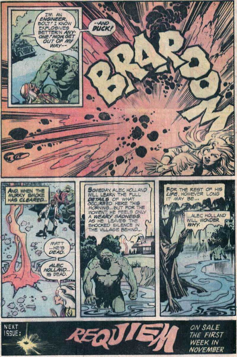 Read online Swamp Thing (1972) comic -  Issue #20 - 19