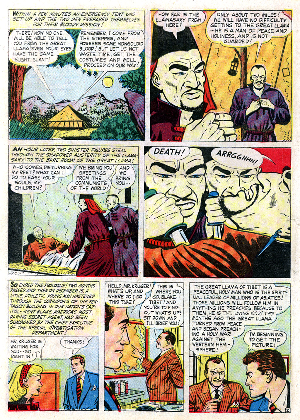 Read online Kent Blake of the Secret Service comic -  Issue #3 - 4