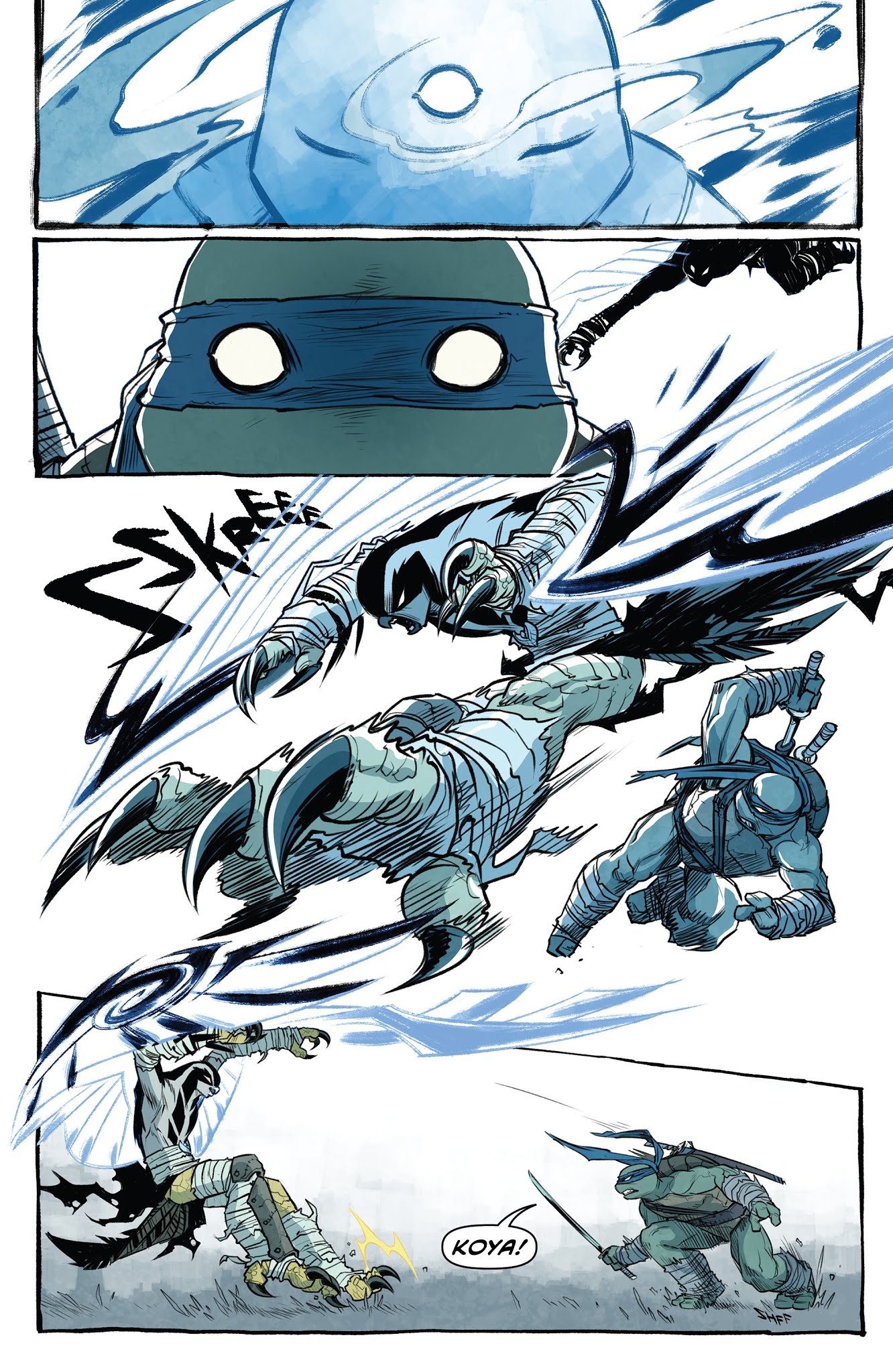Read online Teenage Mutant Ninja Turtles: Macro-Series comic -  Issue #3 - 10