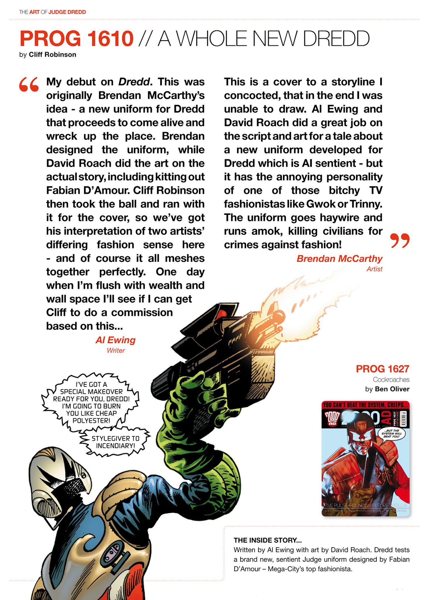Read online The Art of Judge Dredd: Featuring 35 Years of Zarjaz Covers comic -  Issue # TPB (Part 3) - 64