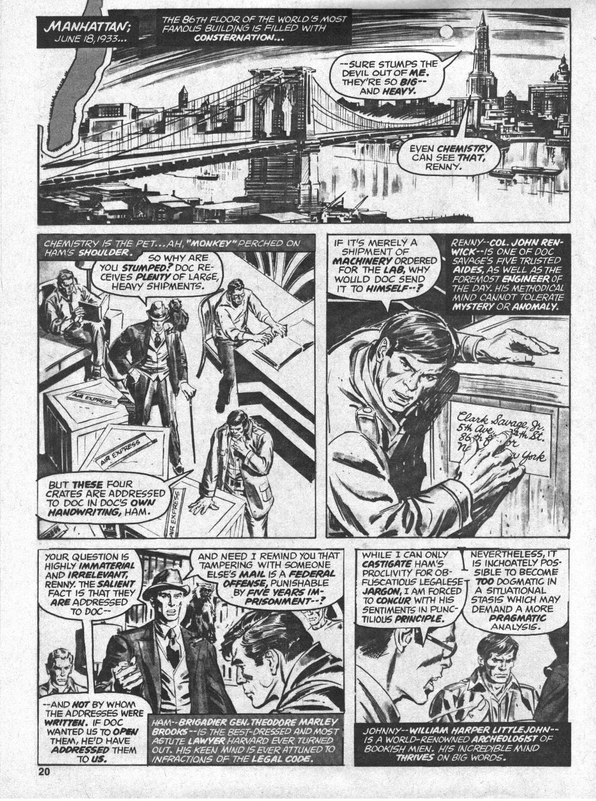 Read online Doc Savage (1975) comic -  Issue #5 - 20