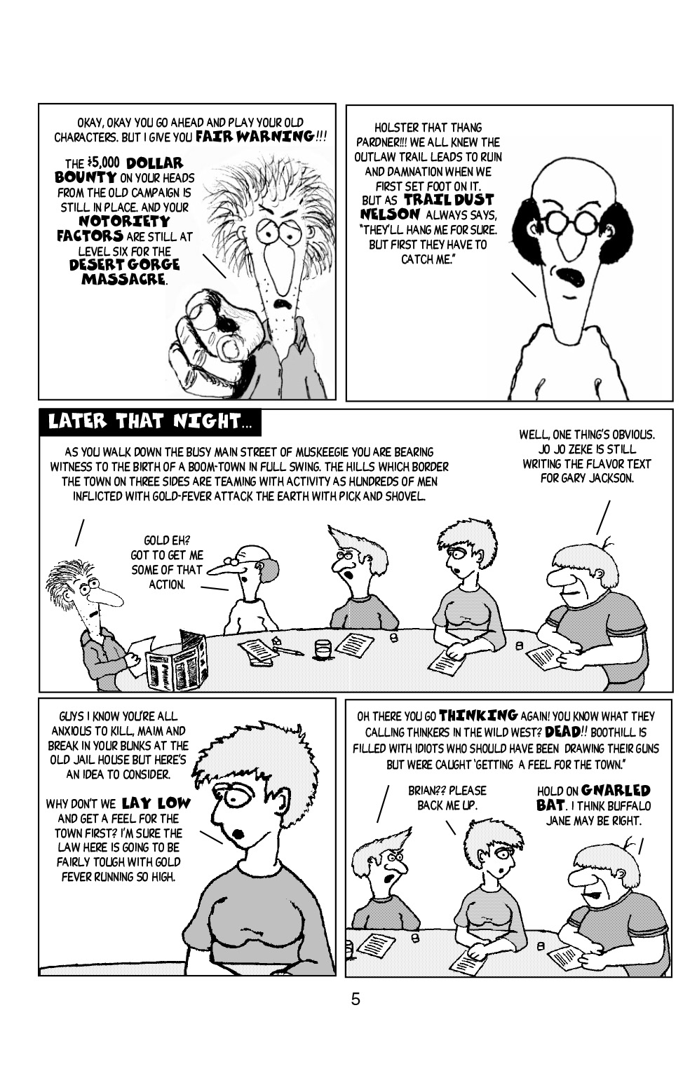 Read online Knights of the Dinner Table comic -  Issue #4 - 7