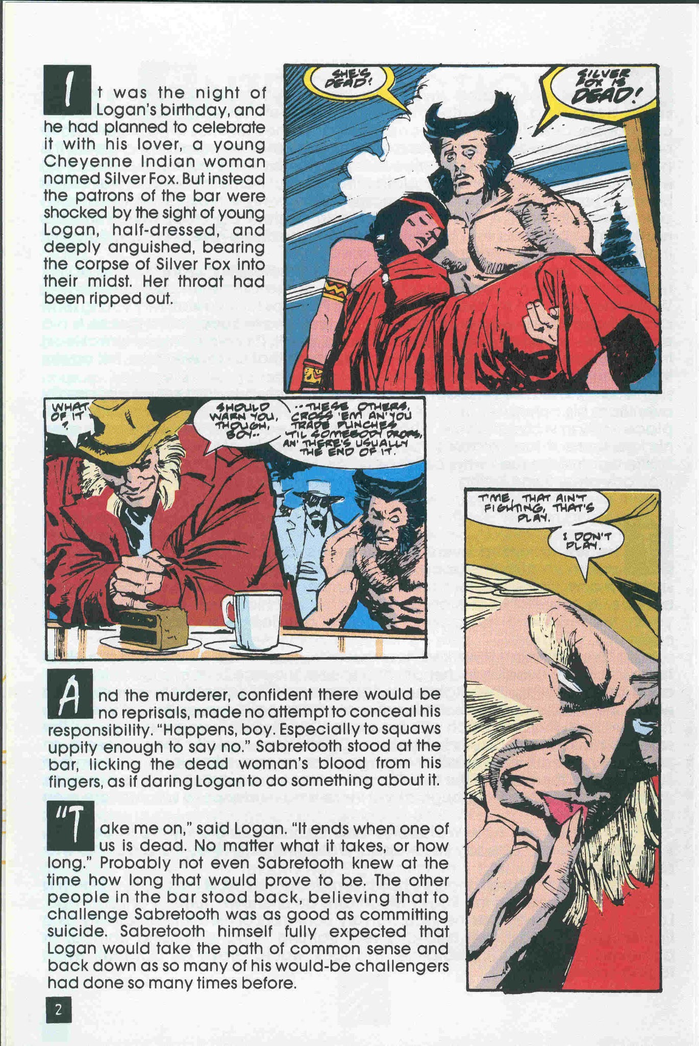 Read online Wolverine Saga comic -  Issue #1 - 8