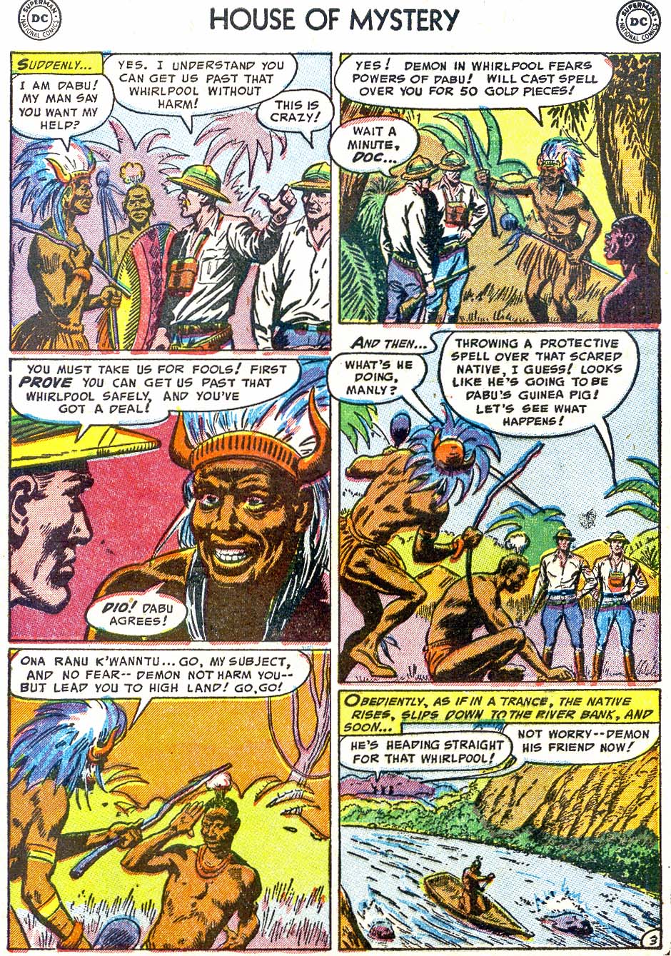 Read online House of Mystery (1951) comic -  Issue #25 - 29