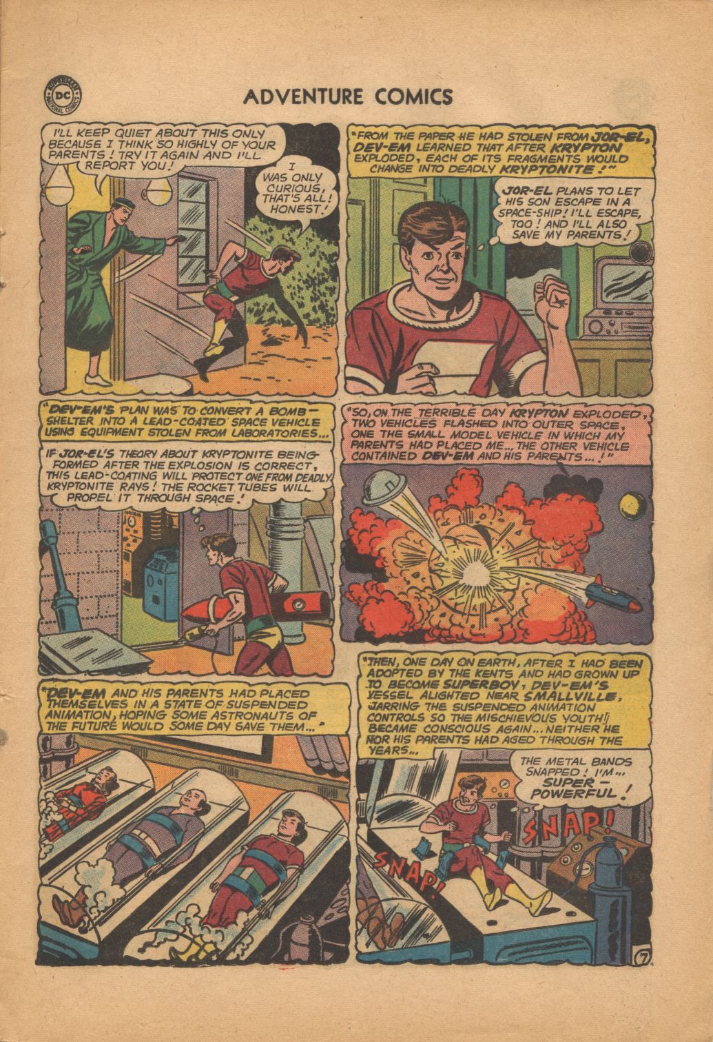 Read online Adventure Comics (1938) comic -  Issue #320 - 9
