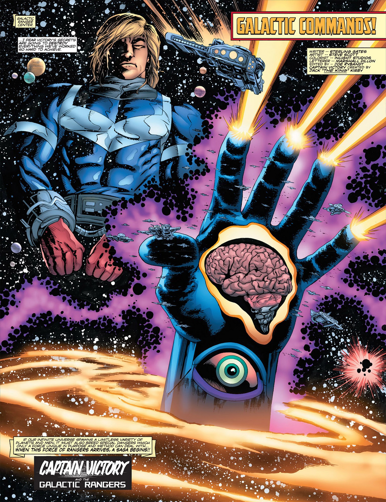 Read online Kirby: Genesis - Captain Victory comic -  Issue #3 - 7