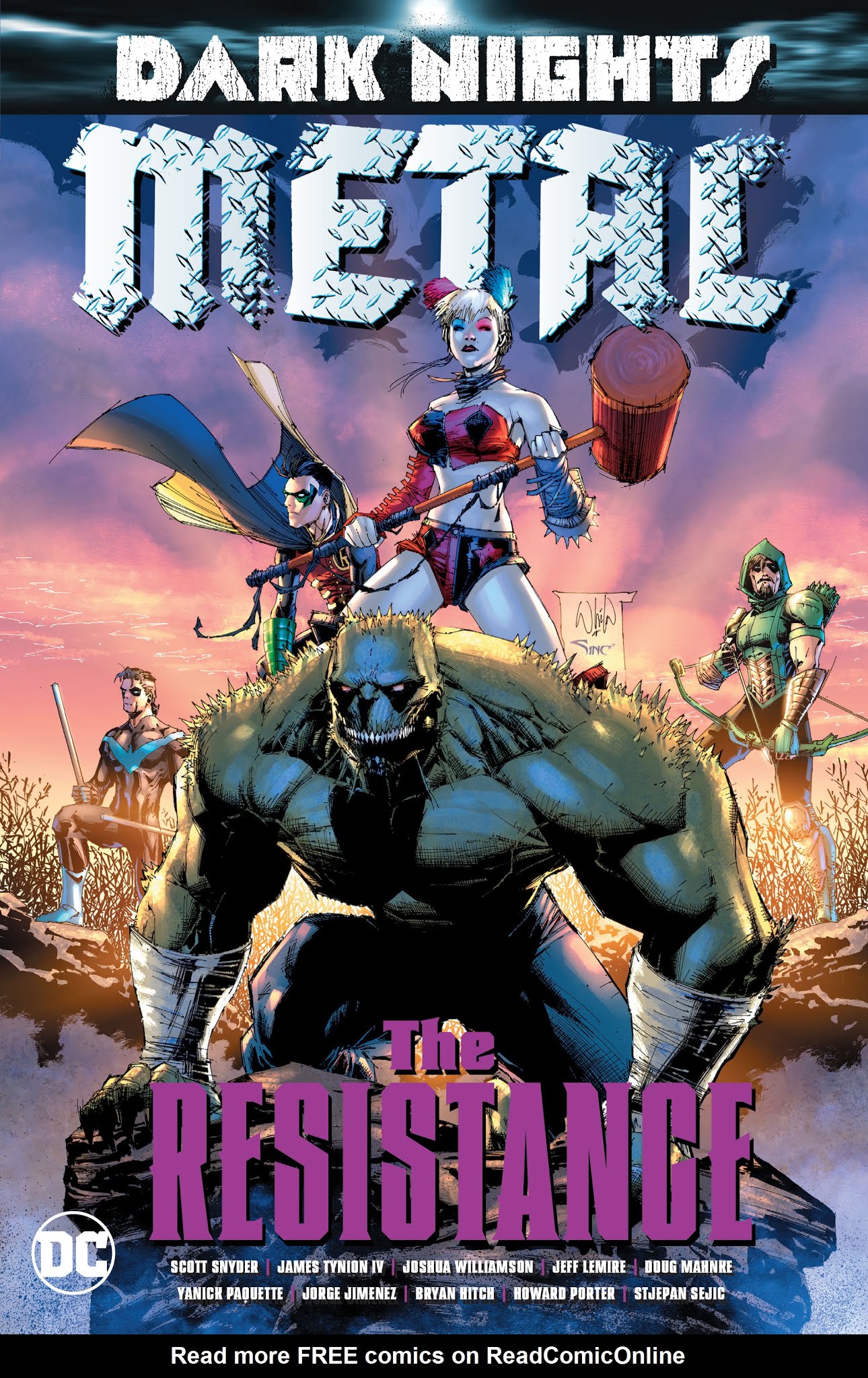 Read online Dark Nights: Metal: The Resistance comic -  Issue # TPB (Part 1) - 1