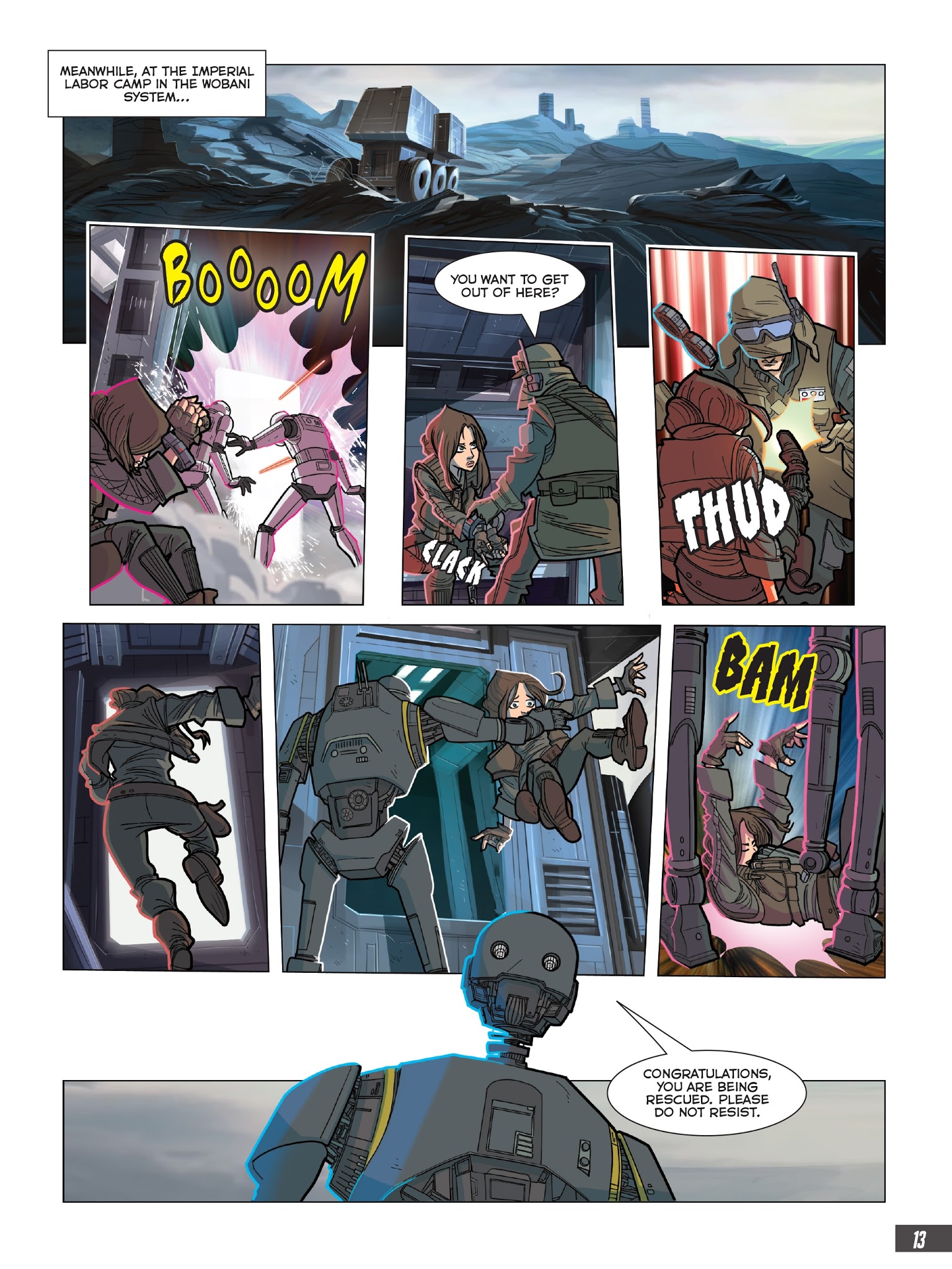 Read online Star Wars: Rogue One Graphic Novel Adaptation comic -  Issue # TPB - 12