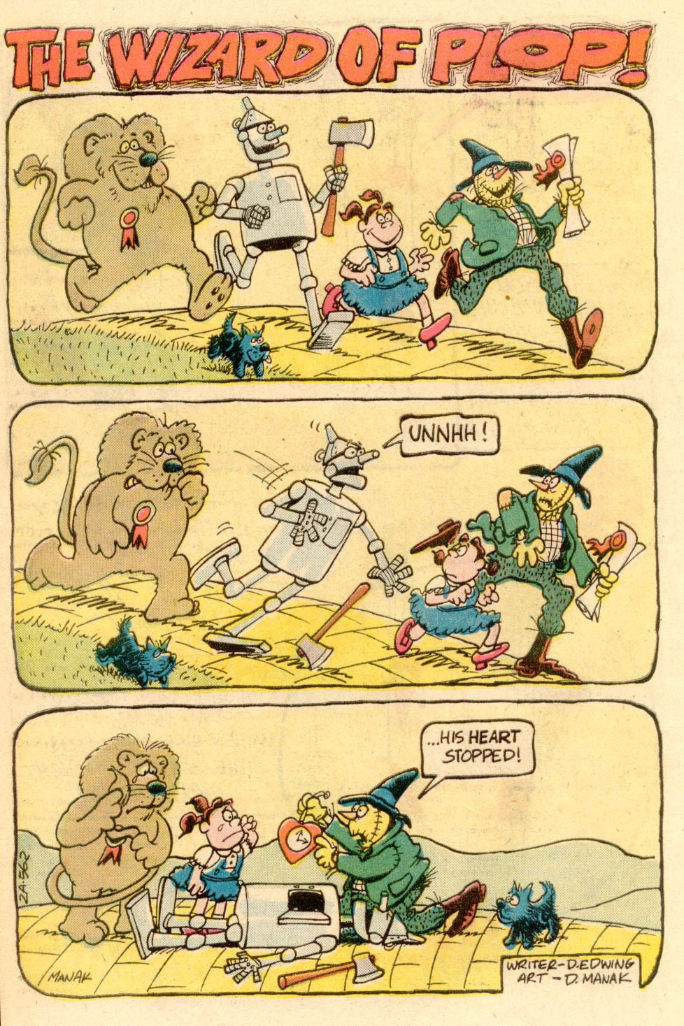 Read online Plop! comic -  Issue #23 - 22