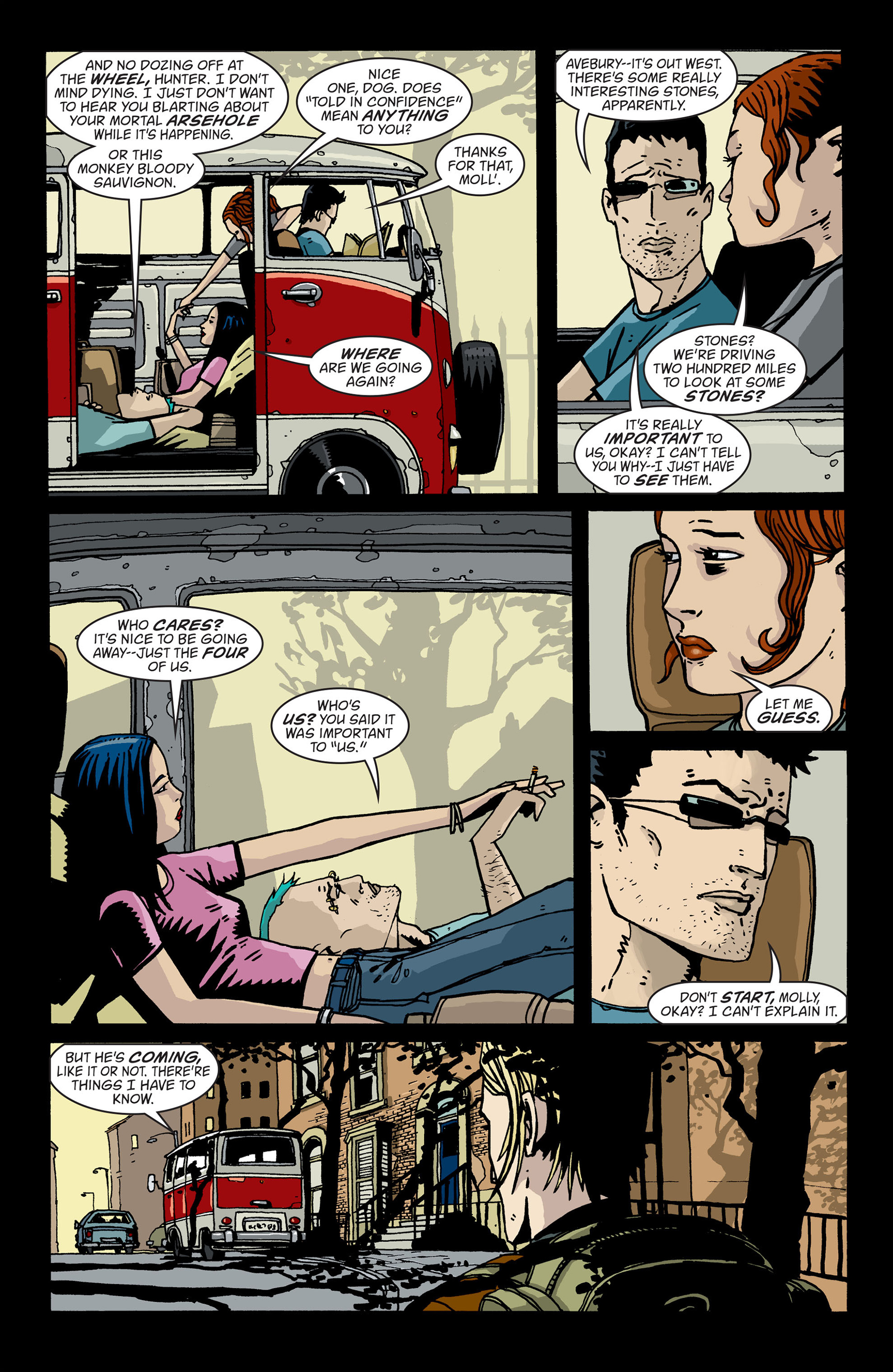 Read online Books of Magick: Life During Wartime comic -  Issue #4 - 5