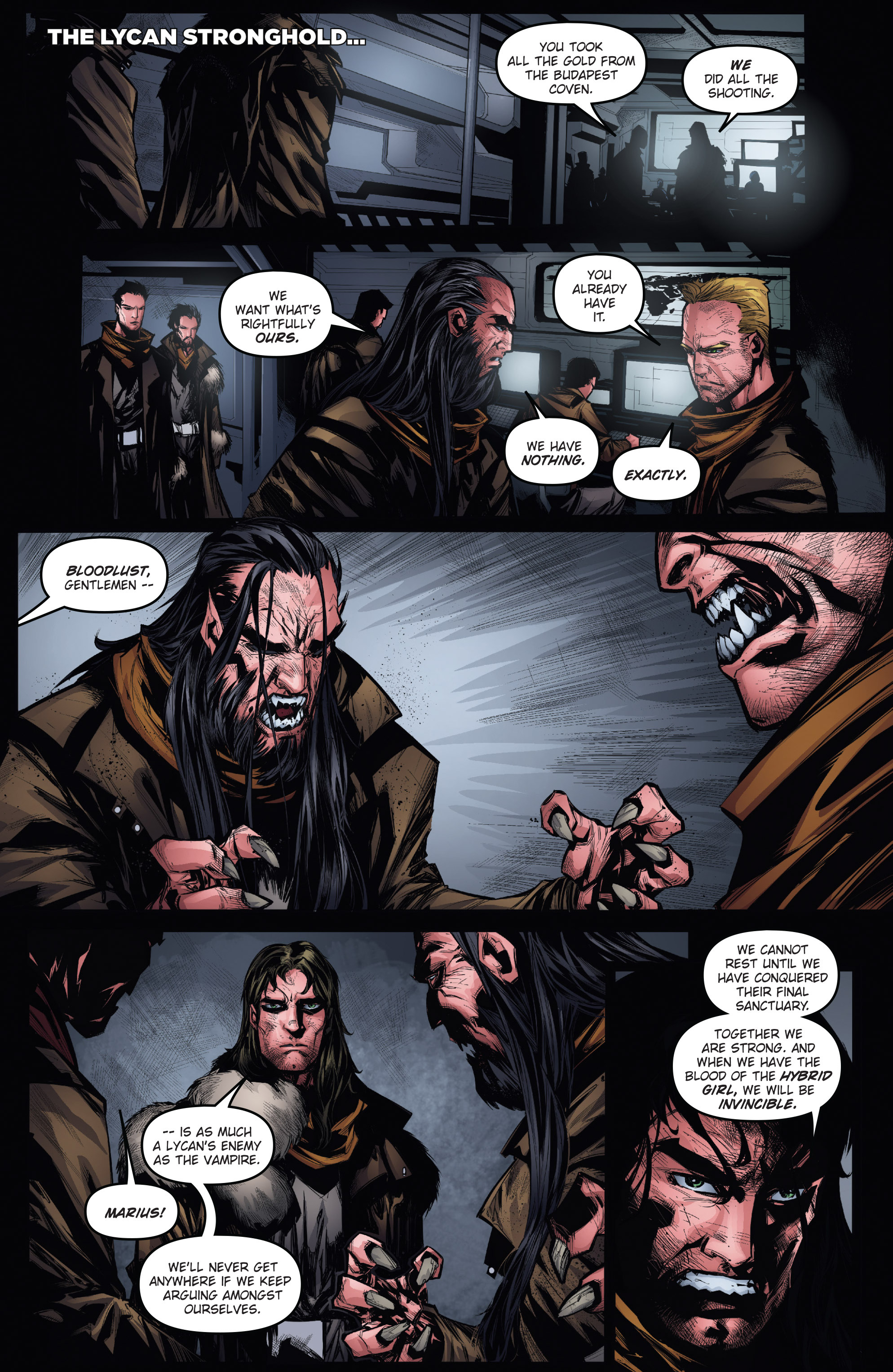 Read online Underworld: Blood Wars comic -  Issue # Full - 12