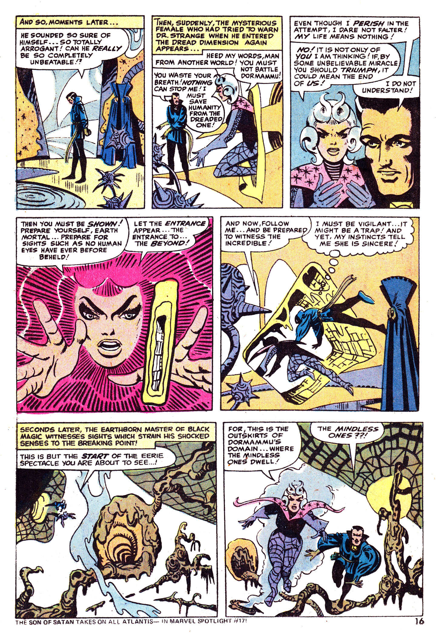 Read online Doctor Strange (1974) comic -  Issue #3 - 17