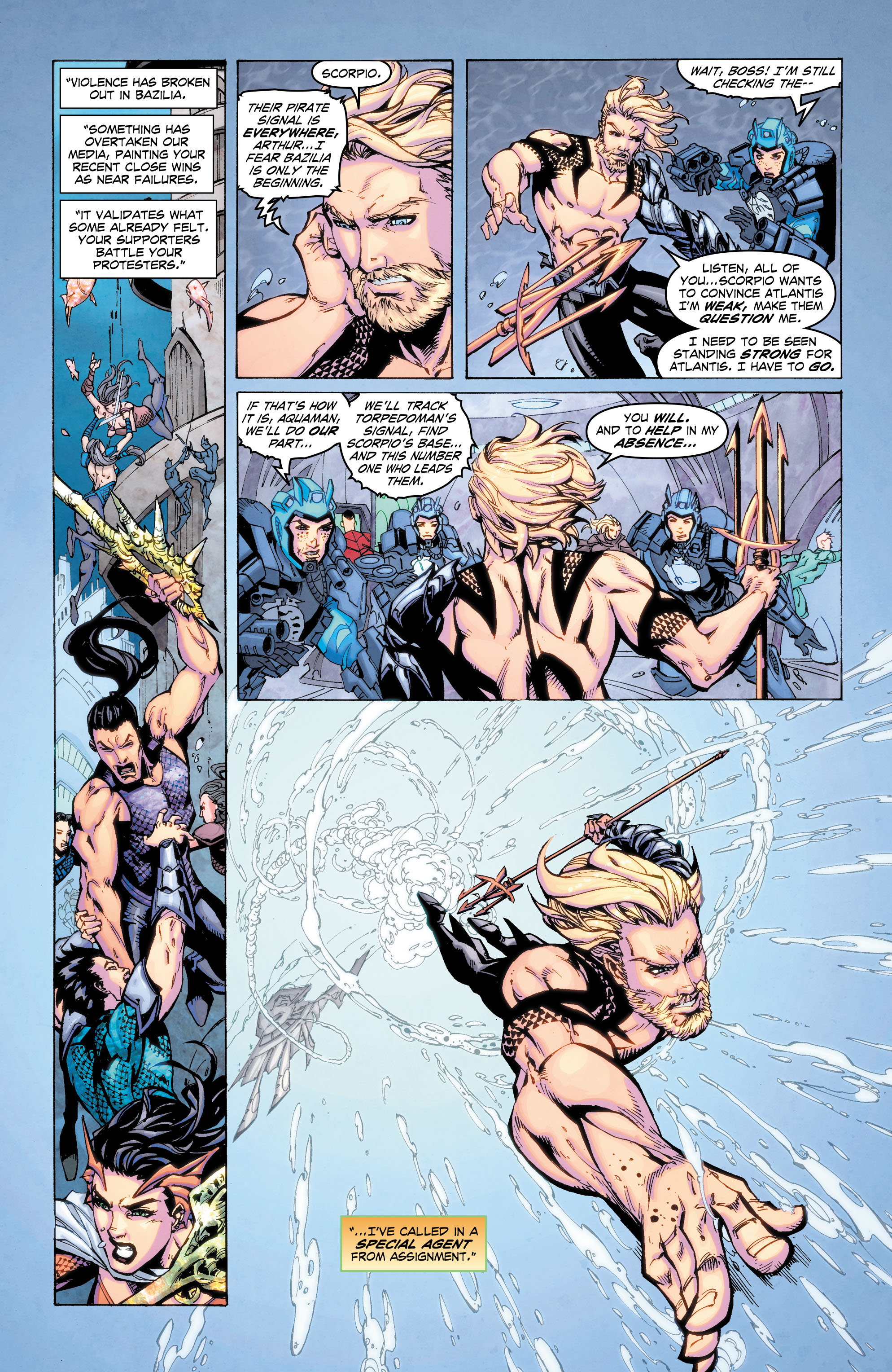 Read online Aquaman: Deep Dives comic -  Issue #7 - 4
