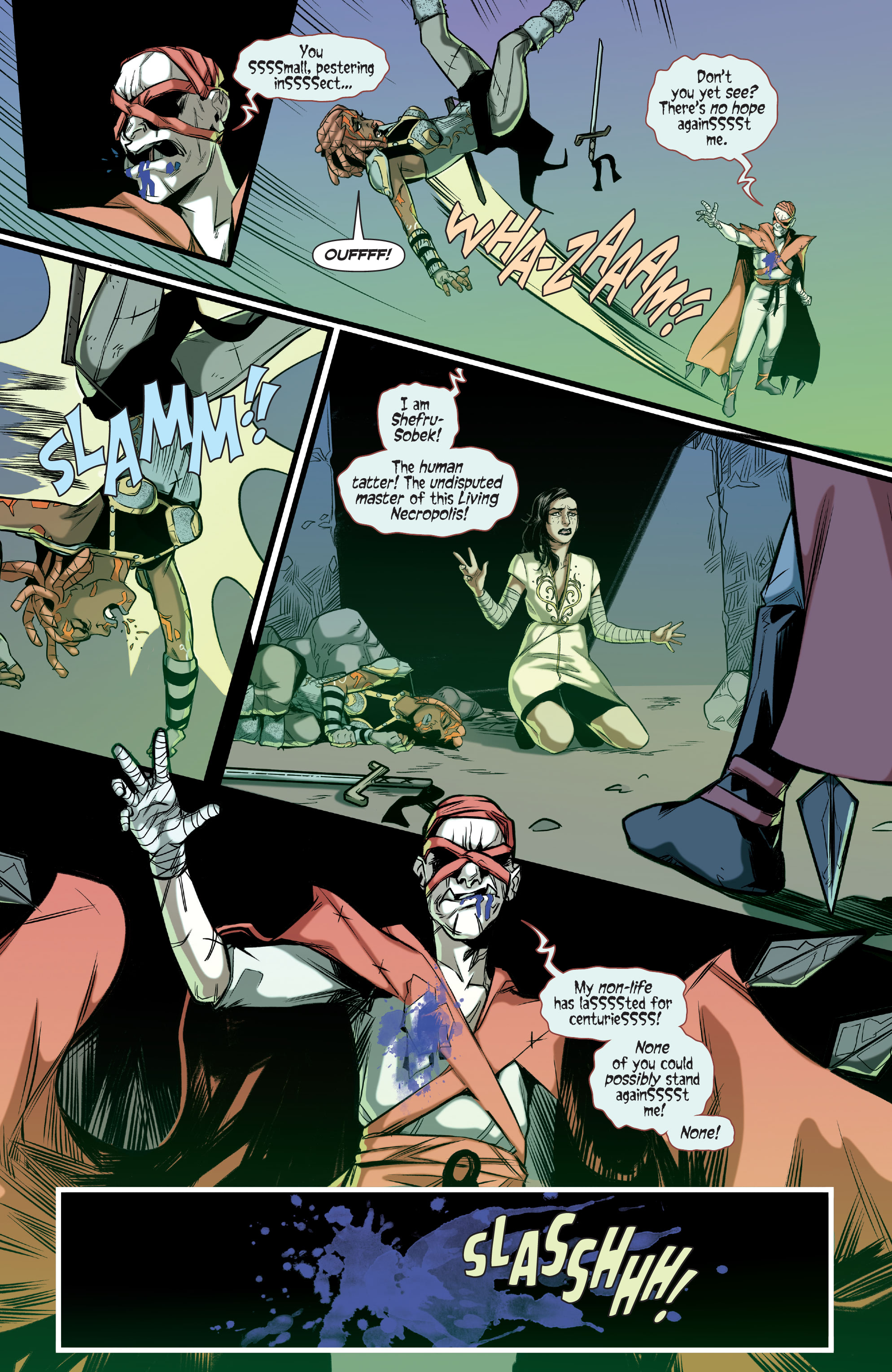 Read online Red Sonja: Red Sitha comic -  Issue #4 - 21