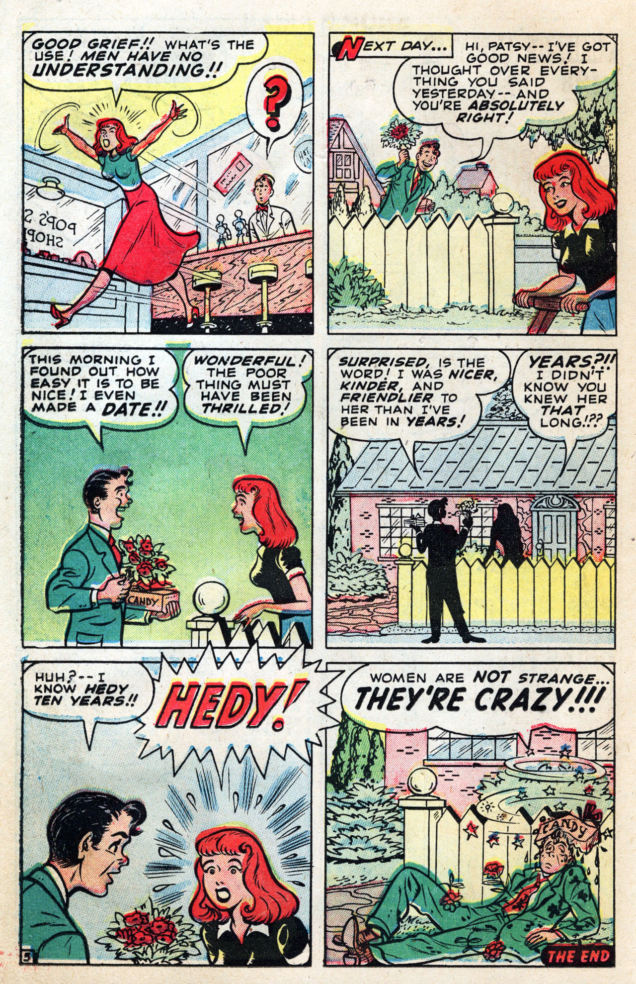 Read online Patsy Walker comic -  Issue #38 - 36