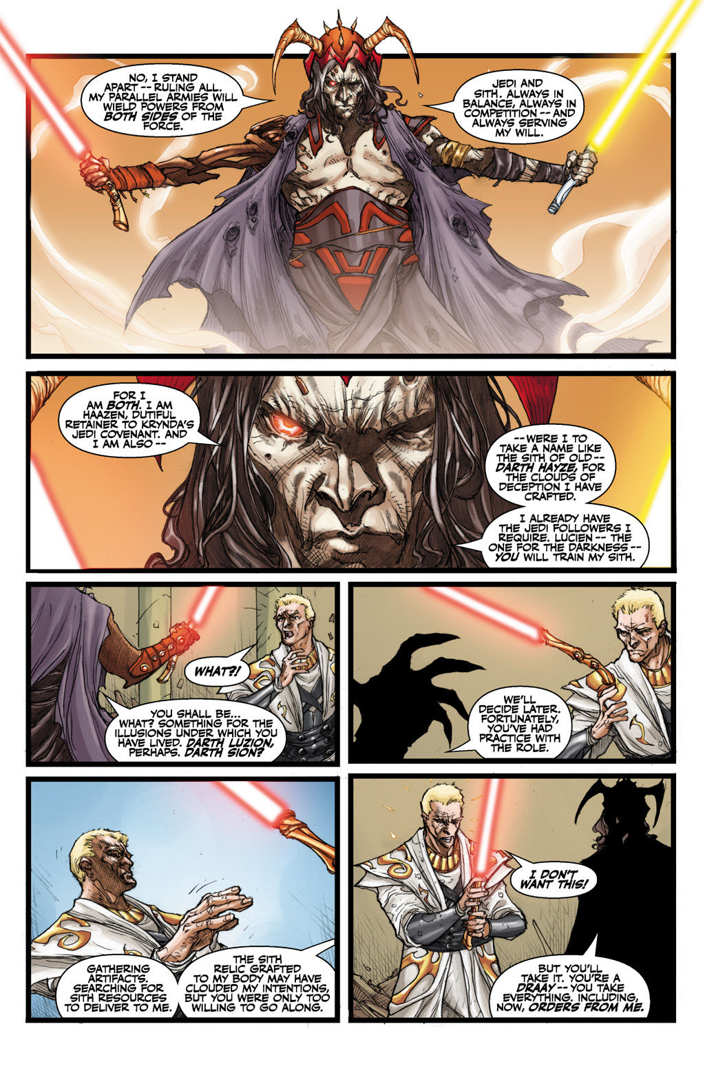 Read online Star Wars: Knights Of The Old Republic comic -  Issue #34 - 10