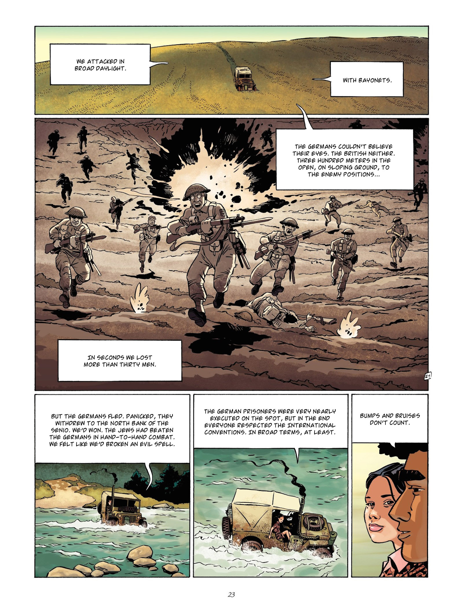 Read online The Jewish Brigade comic -  Issue #1 - 23