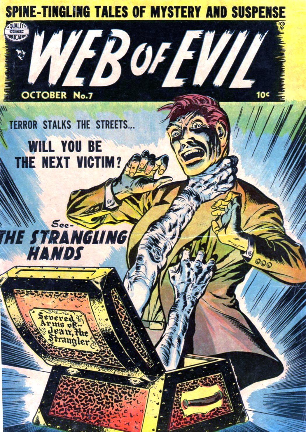 Read online Web of Evil comic -  Issue #7 - 1