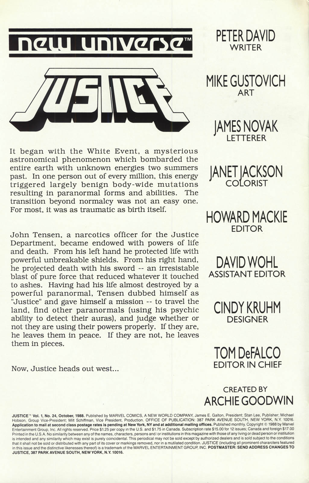 Justice (1986) 24 Page 2