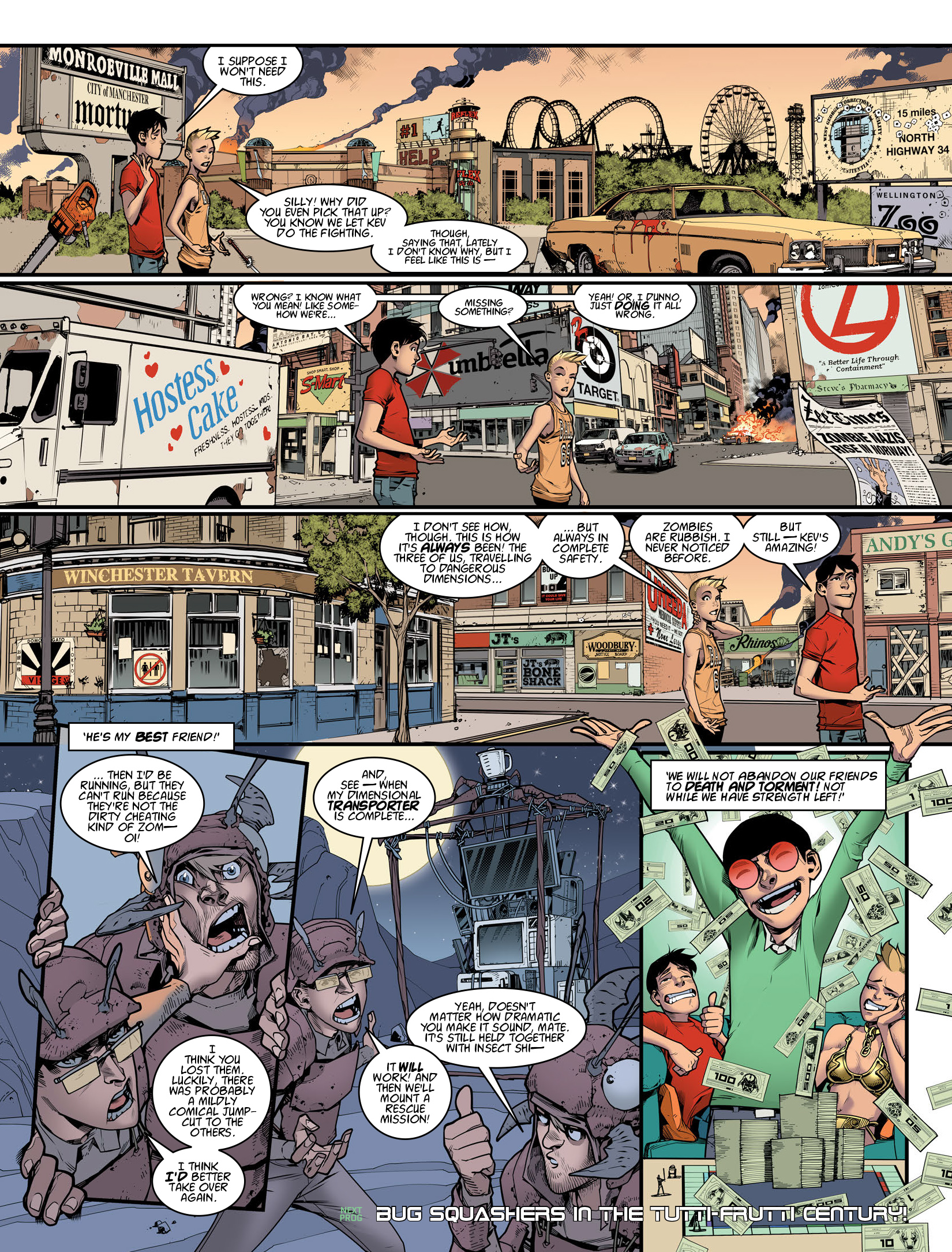Read online 2000 AD comic -  Issue #1979 - 14