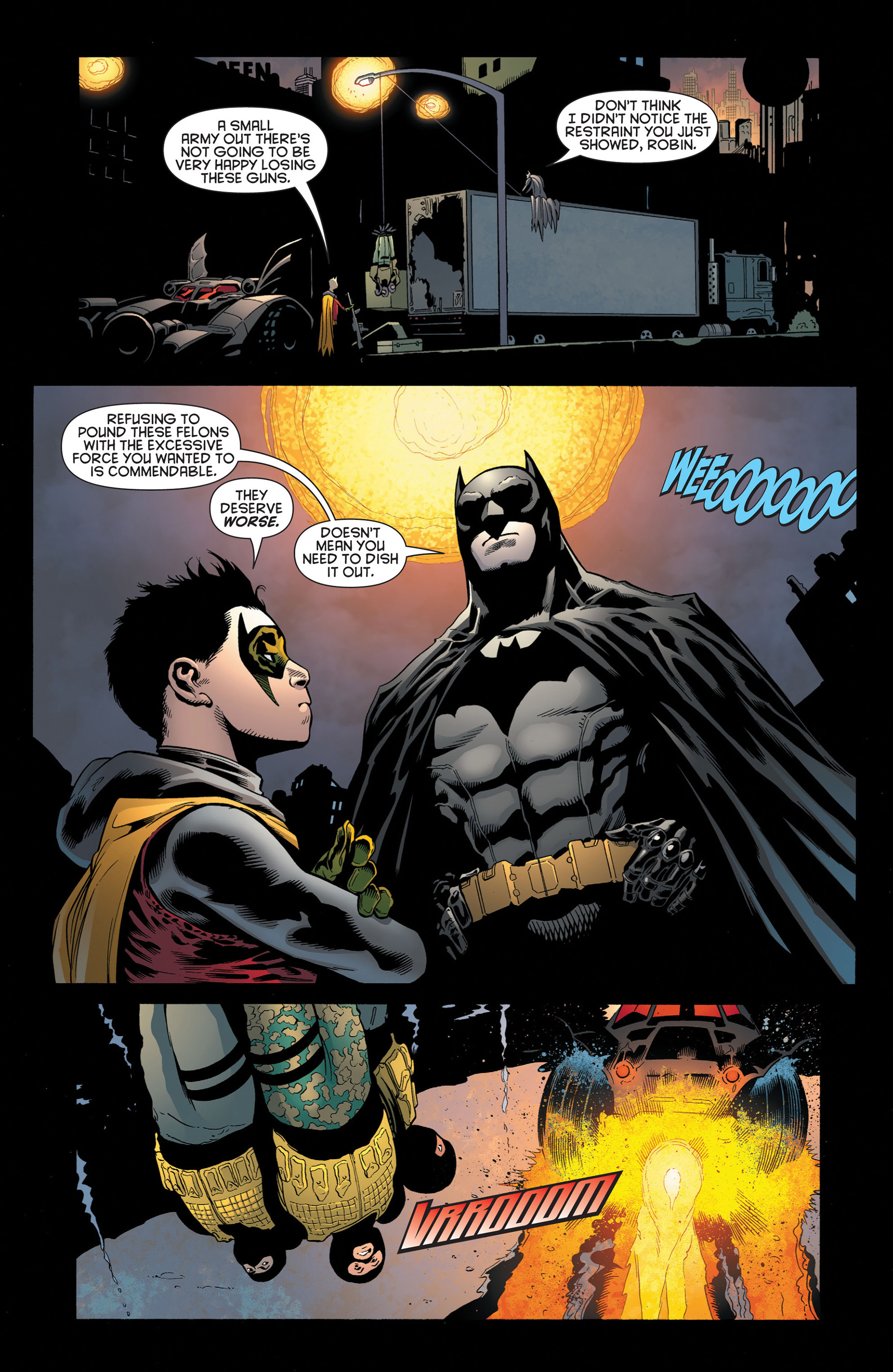 Read online Batman and Robin (2011) comic -  Issue #2 - 9