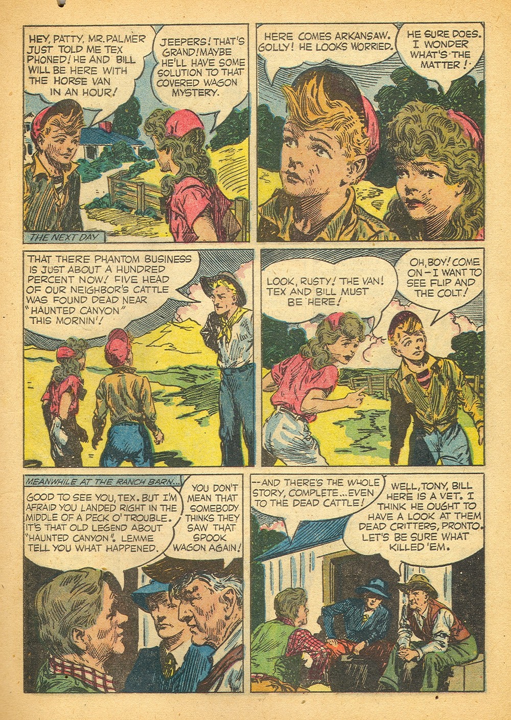 Read online Four Color Comics comic -  Issue #554 - 9