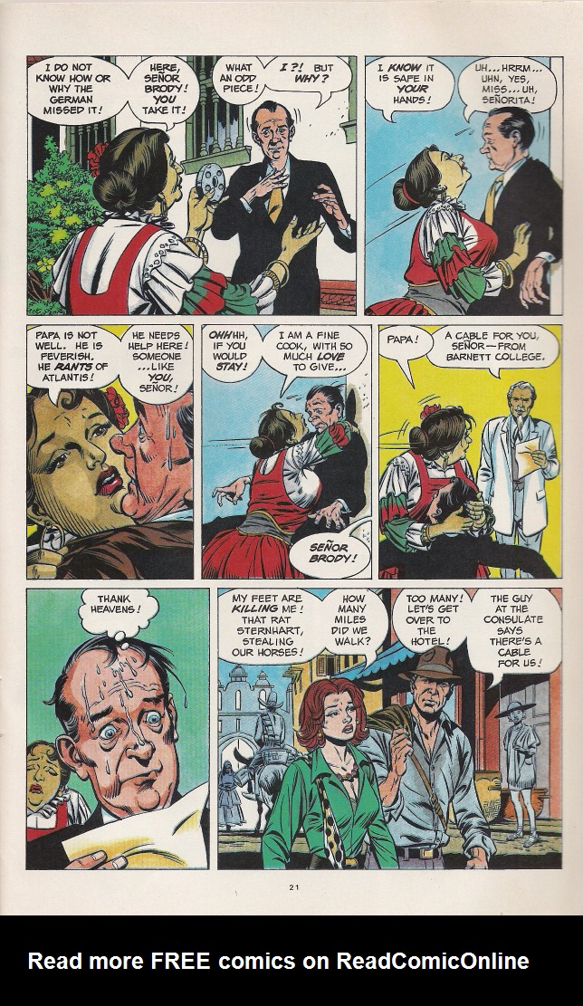 Read online Indiana Jones and the Fate of Atlantis comic -  Issue #2 - 23