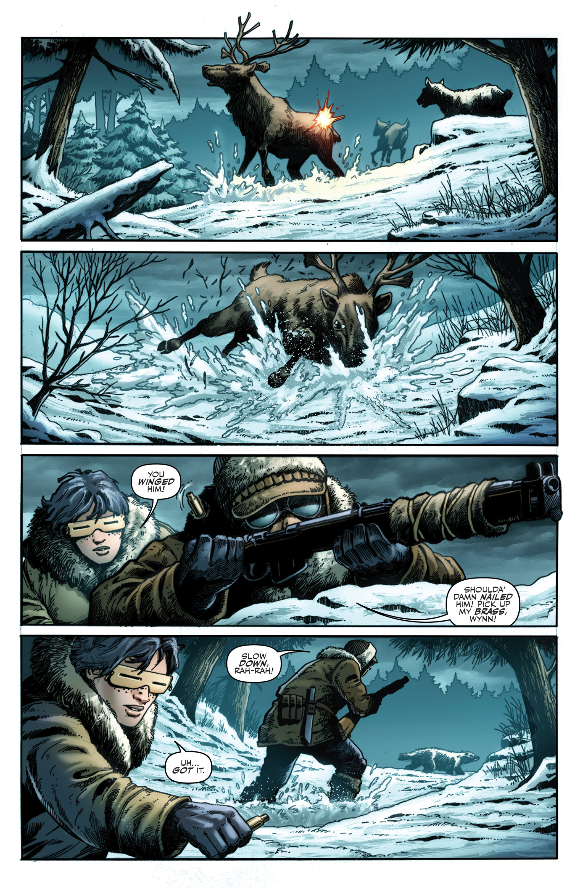 Read online Winterworld: Frozen Fleet comic -  Issue #1 - 4