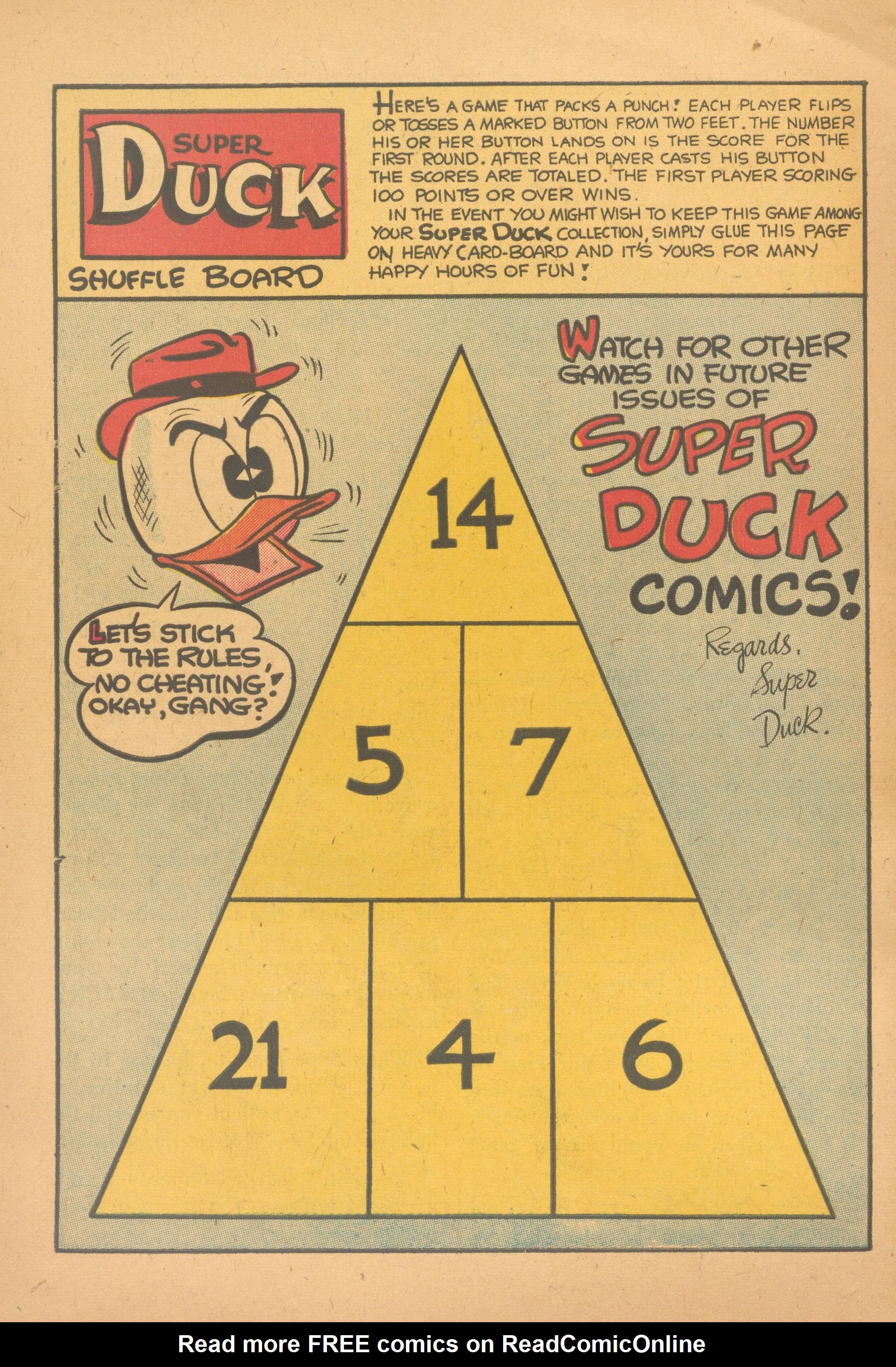 Read online Super Duck Comics comic -  Issue #59 - 28