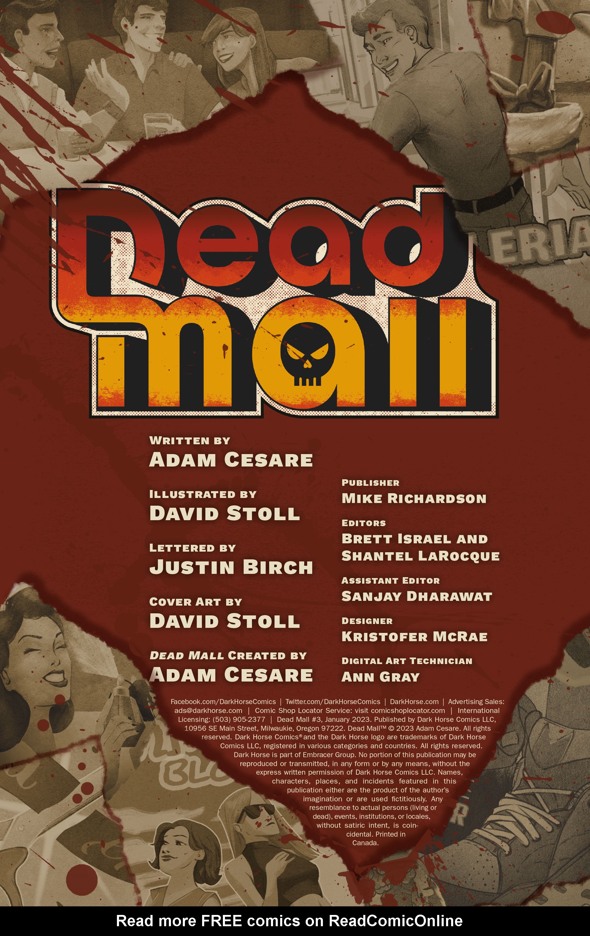 Read online Dead Mall comic -  Issue #3 - 2