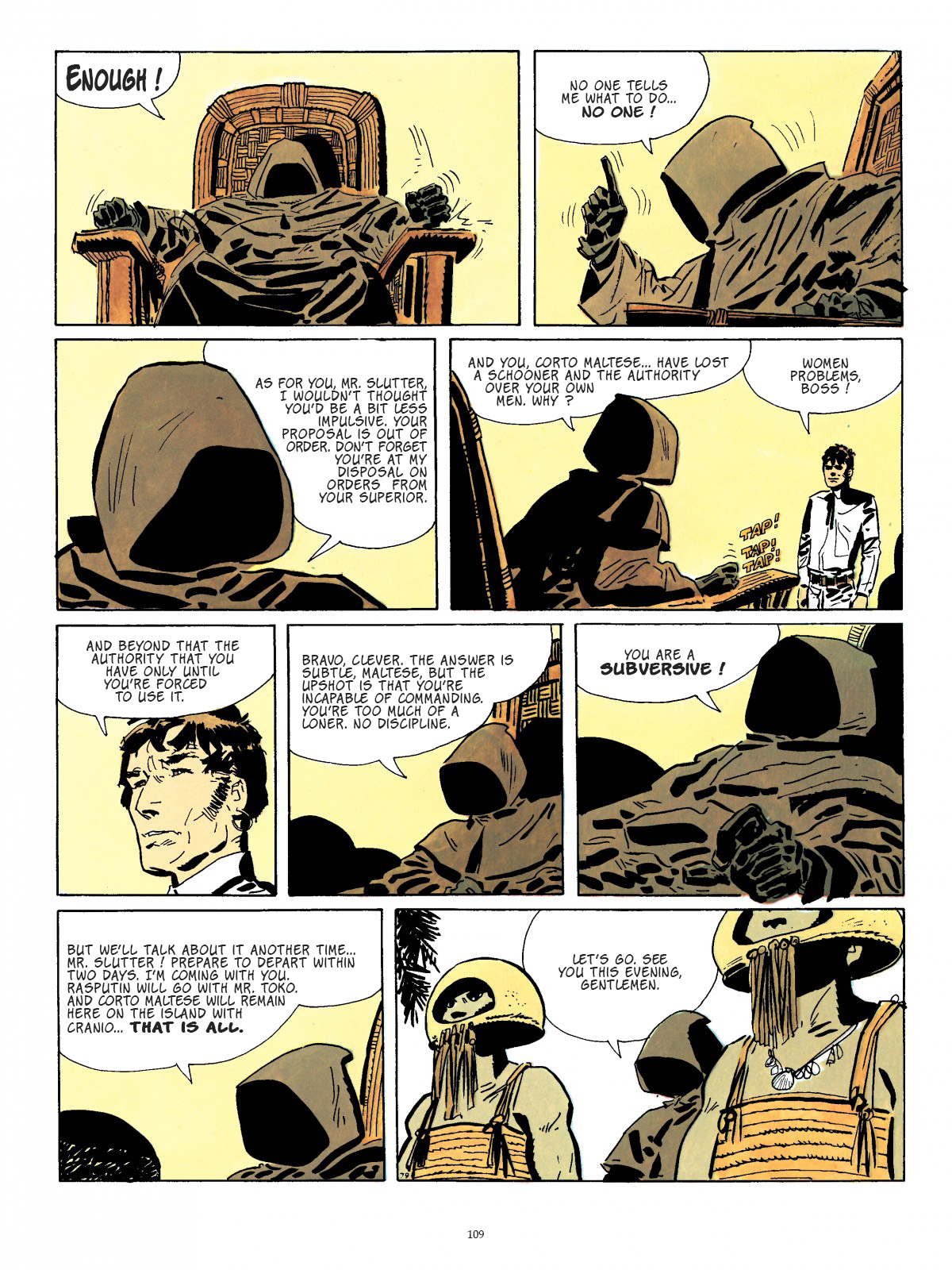 Read online Corto Maltese comic -  Issue # TPB 2 (Part 1) - 99