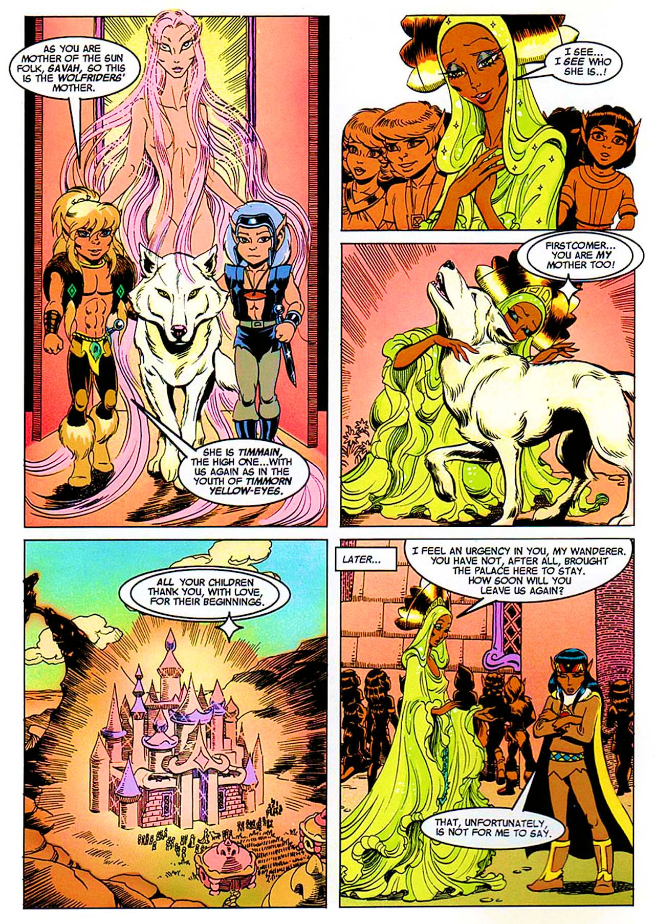 Read online ElfQuest: Kings of the Broken Wheel comic -  Issue #4 - 7