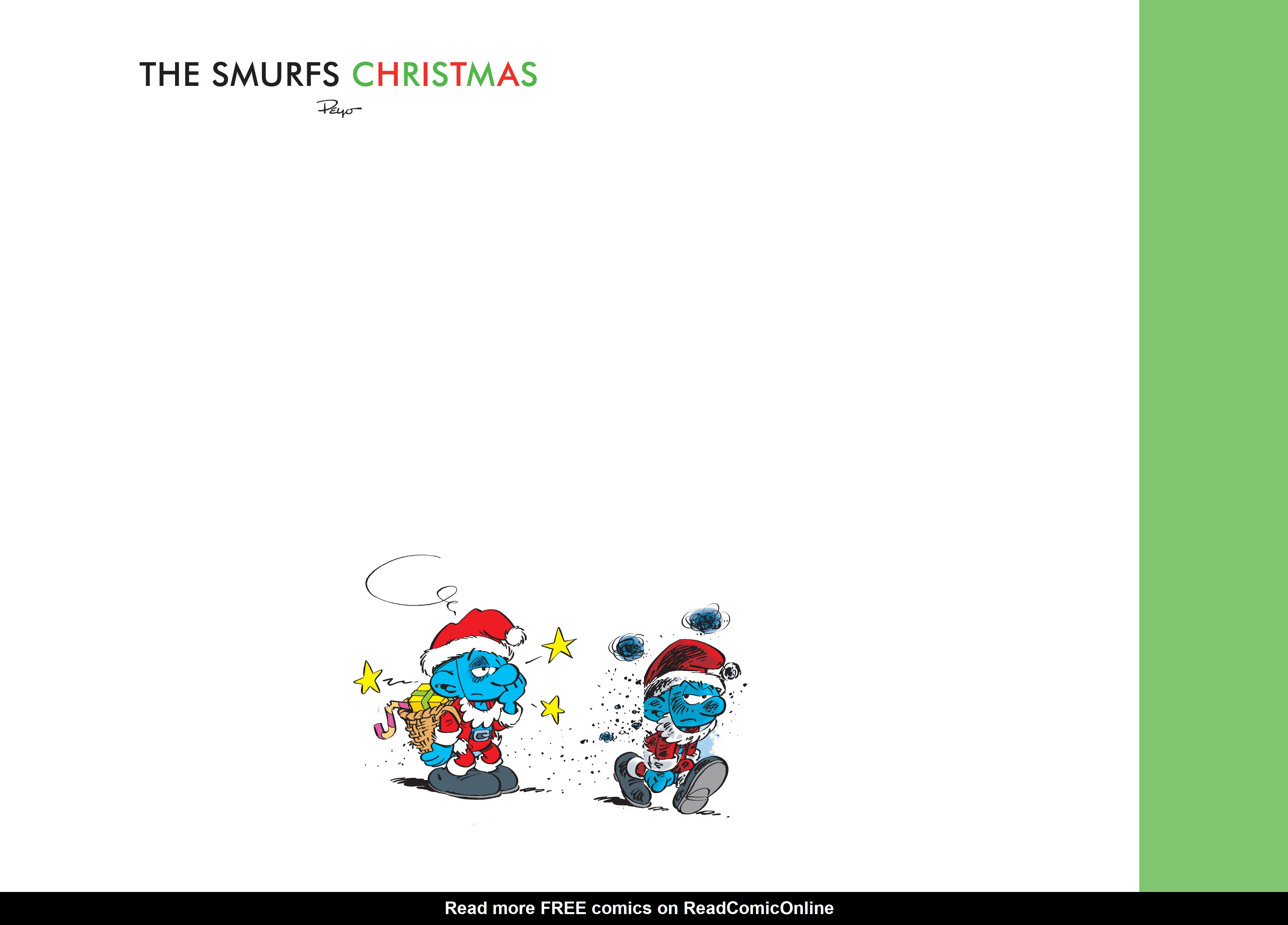 Read online The Smurfs Christmas comic -  Issue # Full - 2